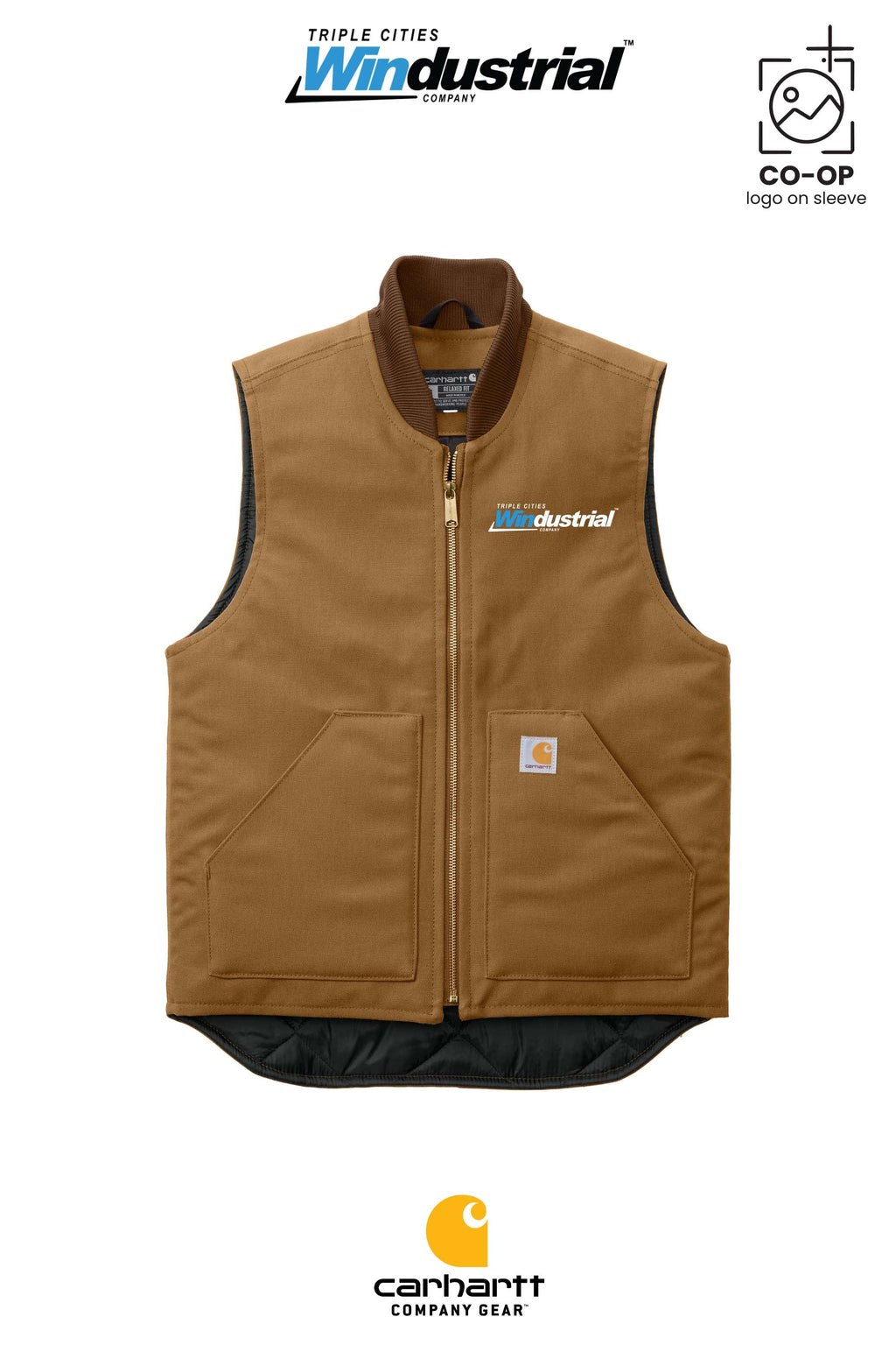 Carhartt® Duck Vest - Windustrial Triple Cities