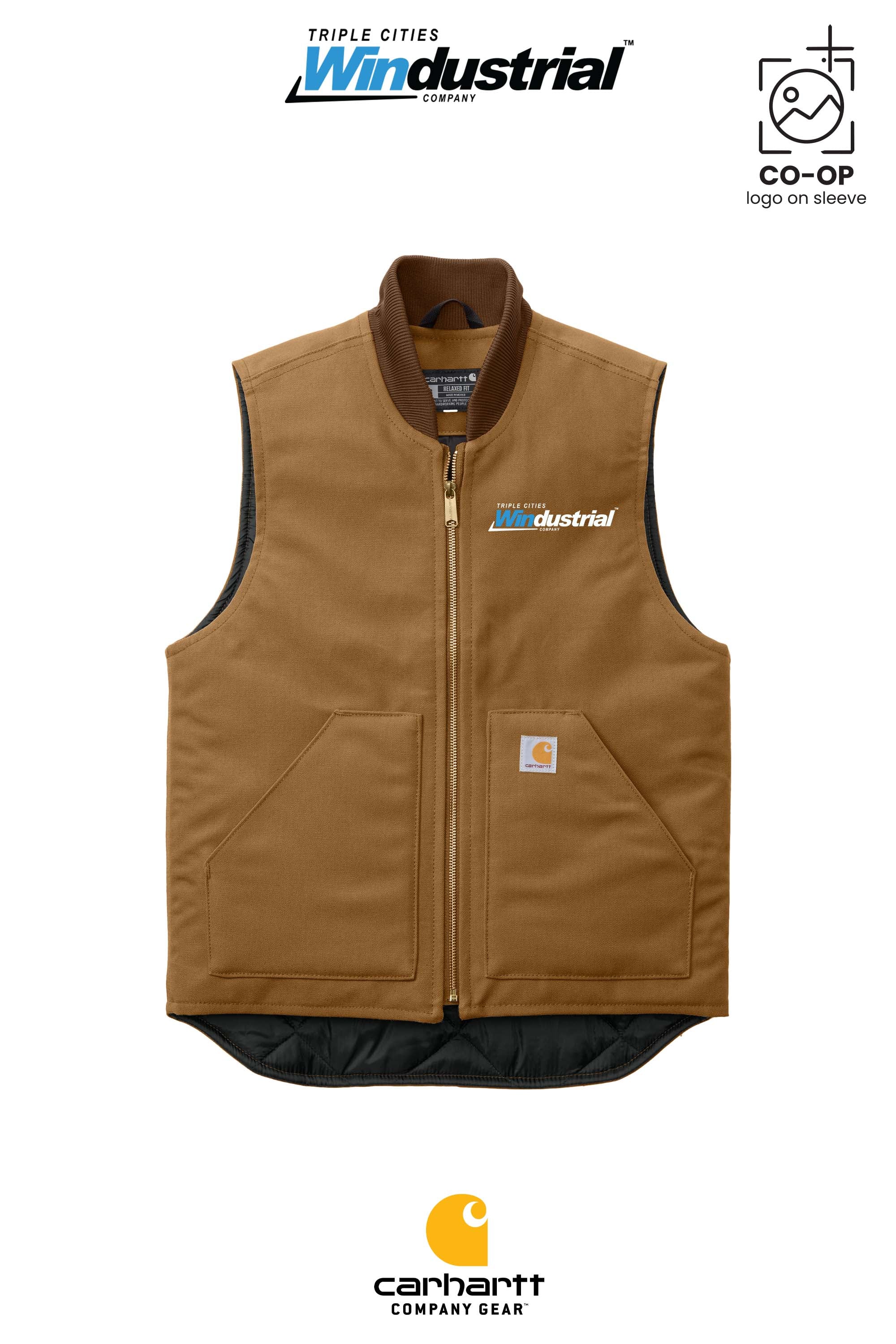 Carhartt® Duck Vest - Windustrial Triple Cities