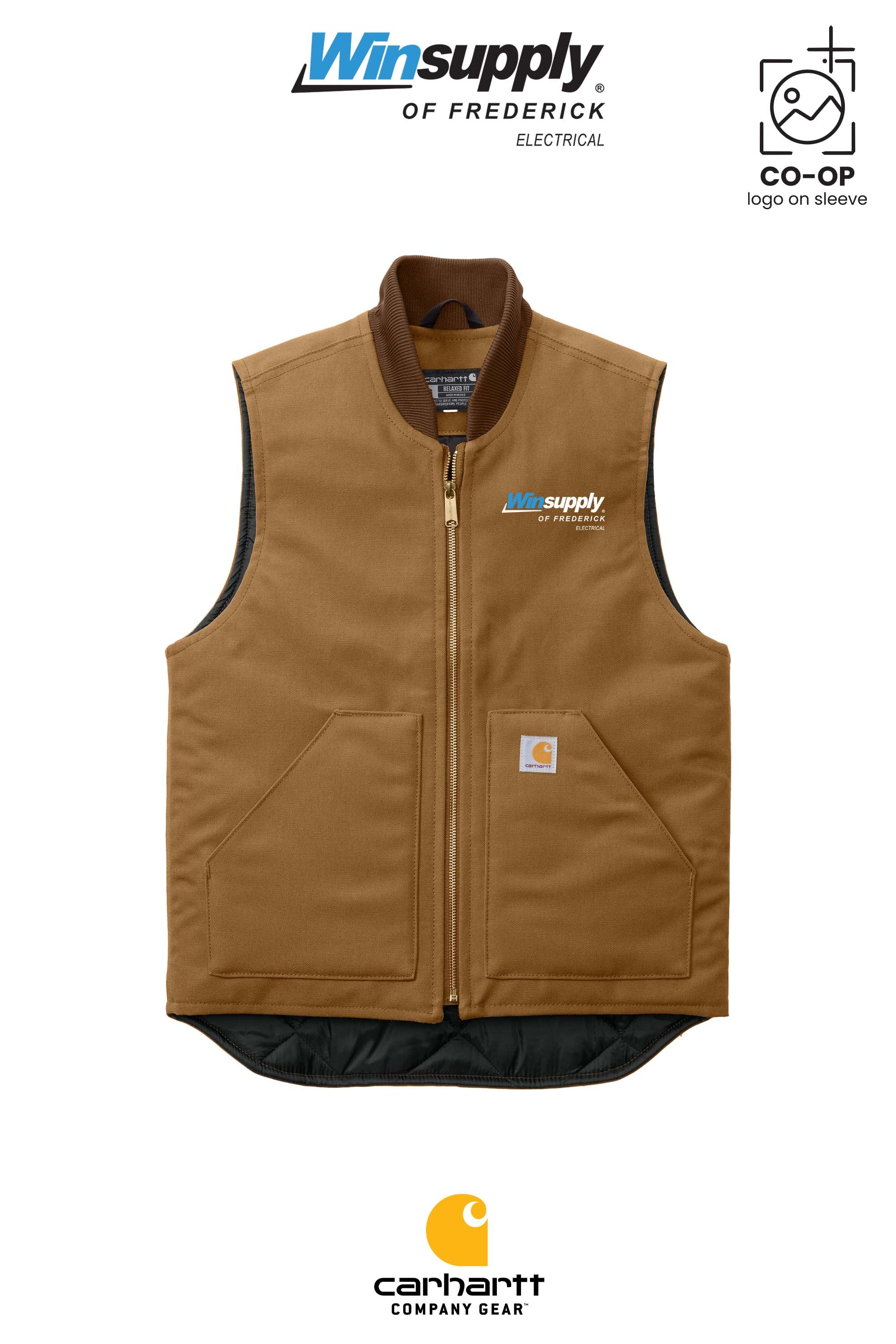 Carhartt® Duck Vest - Winsupply of Frederick
