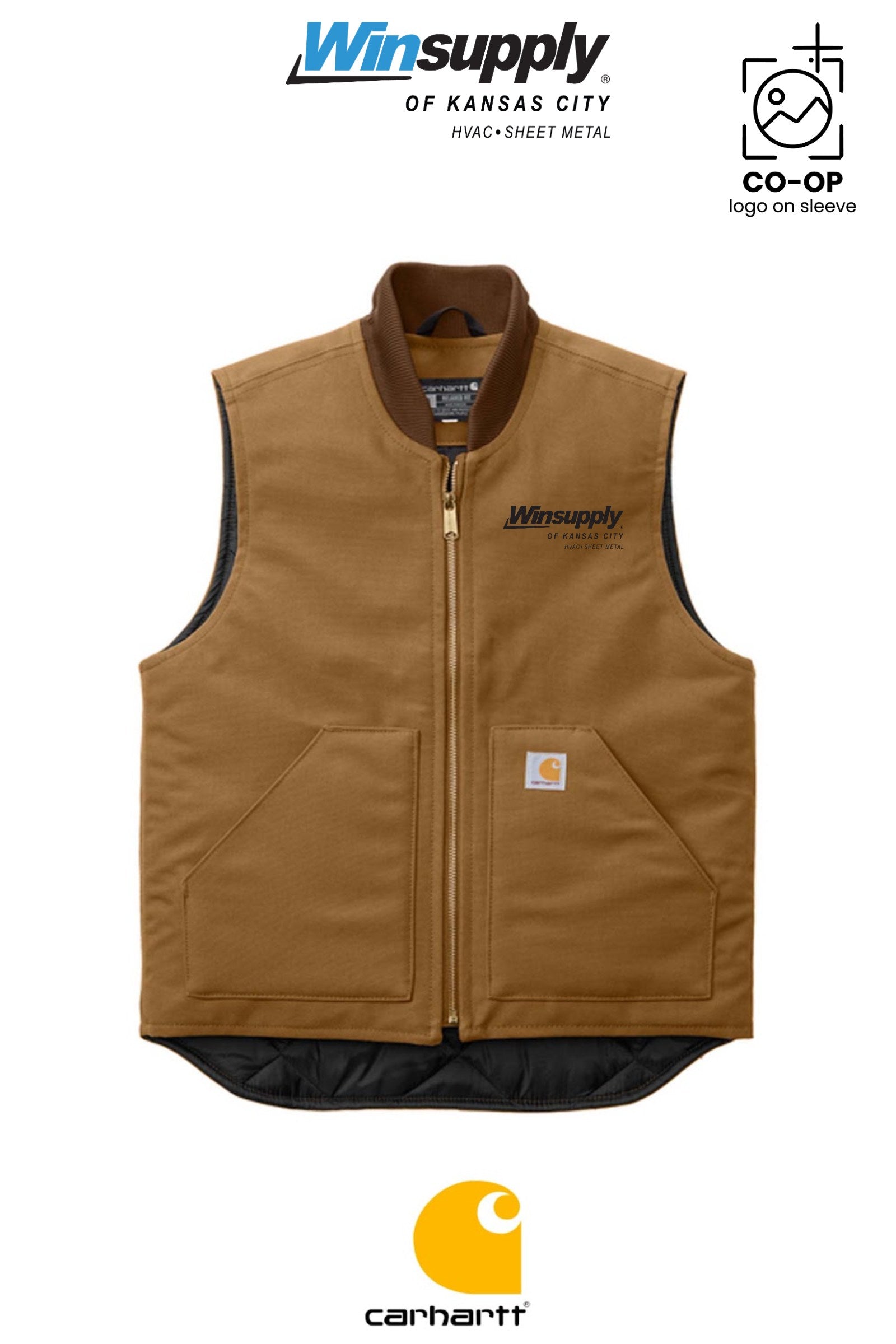 Carhartt® Duck Vest - Winsupply of Kansas City