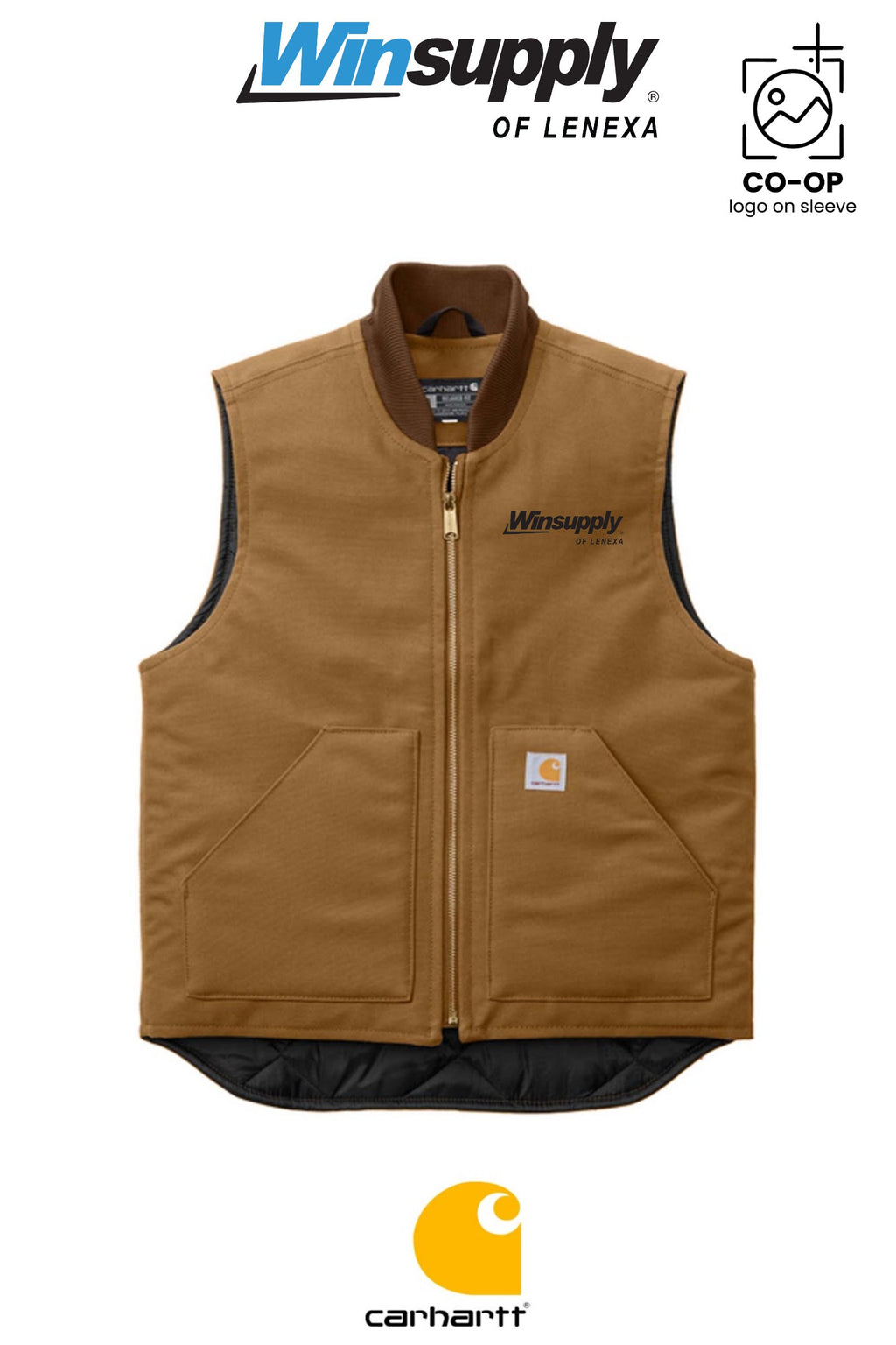 Carhartt® Duck Vest - Winsupply of Lenexa