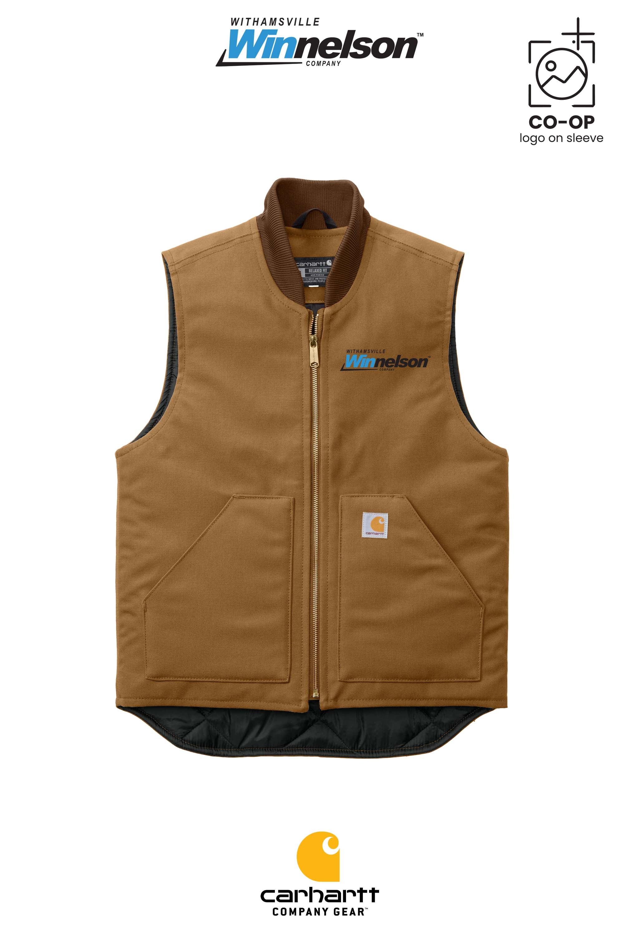 Carhartt® Duck Vest - Withamsville Winnelson