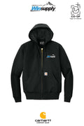 Carhartt® Quilted-Flannel-Lined Duck Active Jac - Winsupply Emerald City