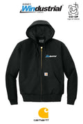 Carhartt® Quilted-Flannel-Lined Duck Active Jac - Sidney Windustrial