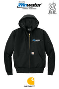 Carhartt® Quilted-Flannel-Lined Duck Active Jac - Wichita Winwater