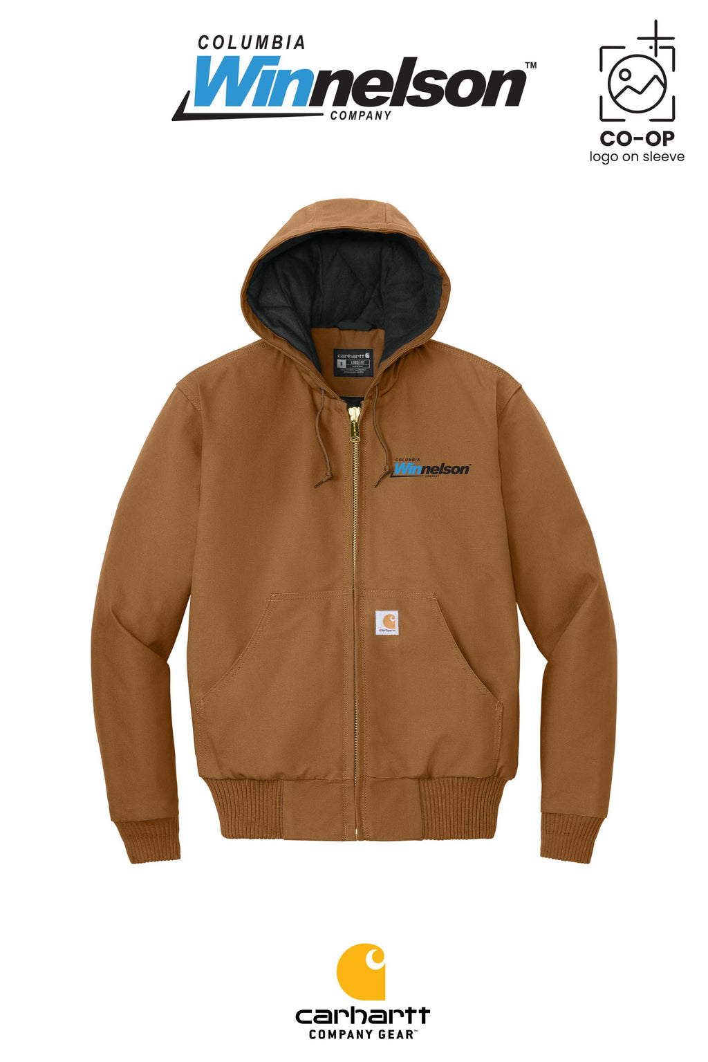 Carhartt® Quilted-Flannel-Lined Duck Active Jac - Columbia MO Winnelson