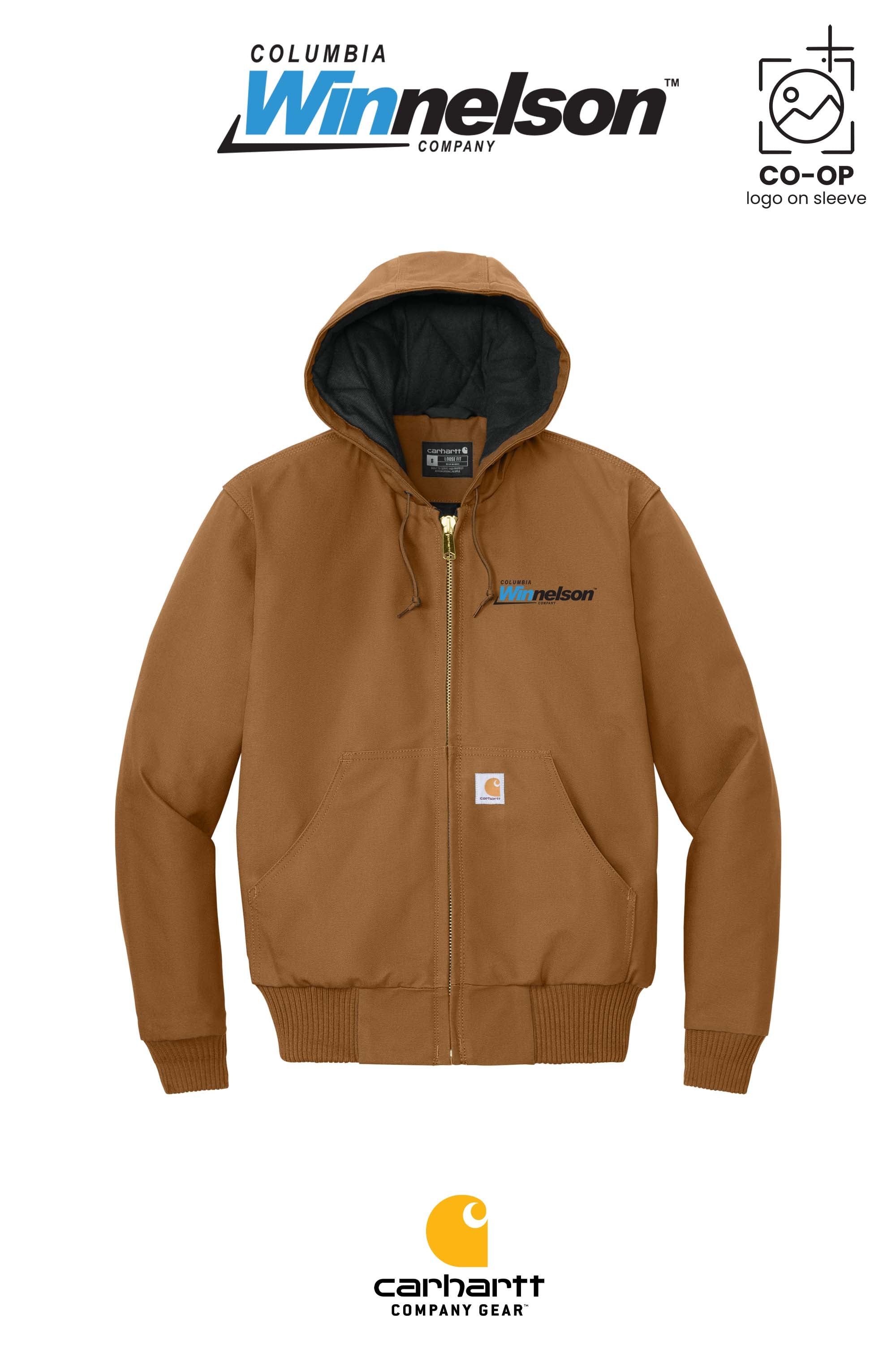 Carhartt® Quilted-Flannel-Lined Duck Active Jac - Columbia MO Winnelson