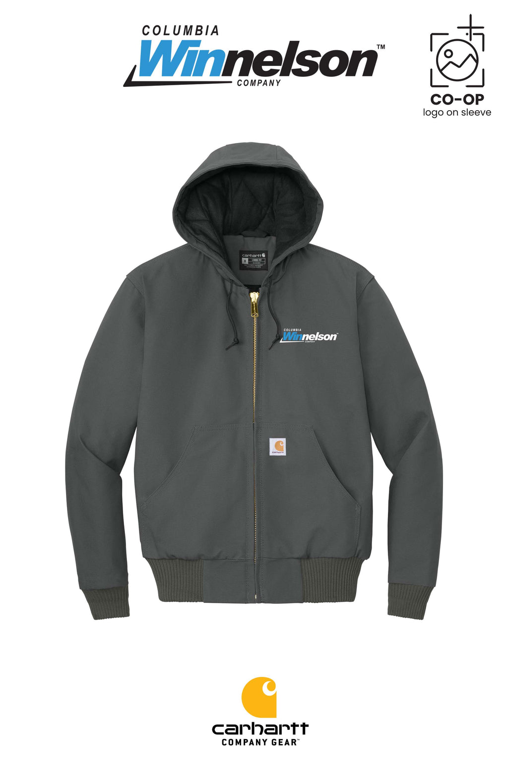 Carhartt® Quilted-Flannel-Lined Duck Active Jac - Columbia MO Winnelson