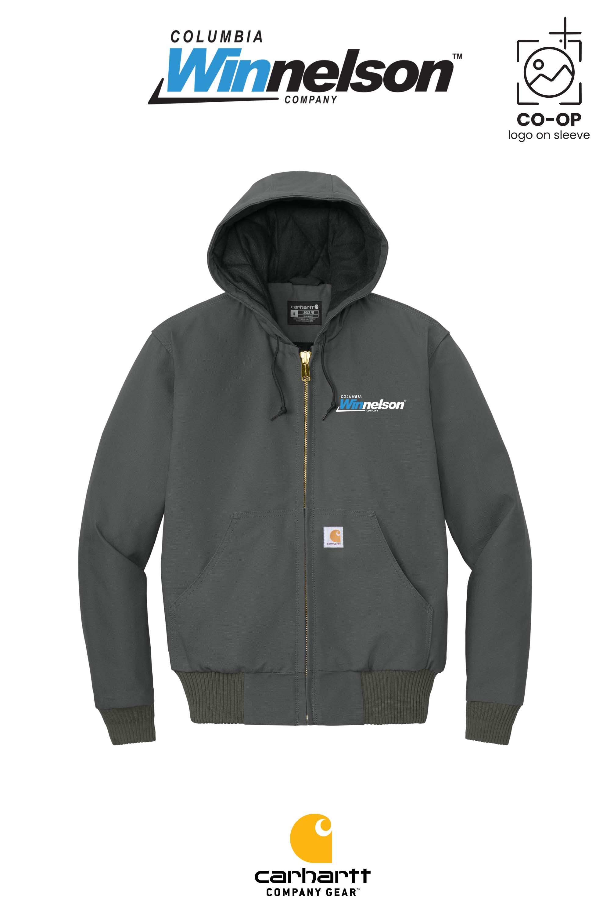 Carhartt® Quilted-Flannel-Lined Duck Active Jac - Columbia MO Winnelson
