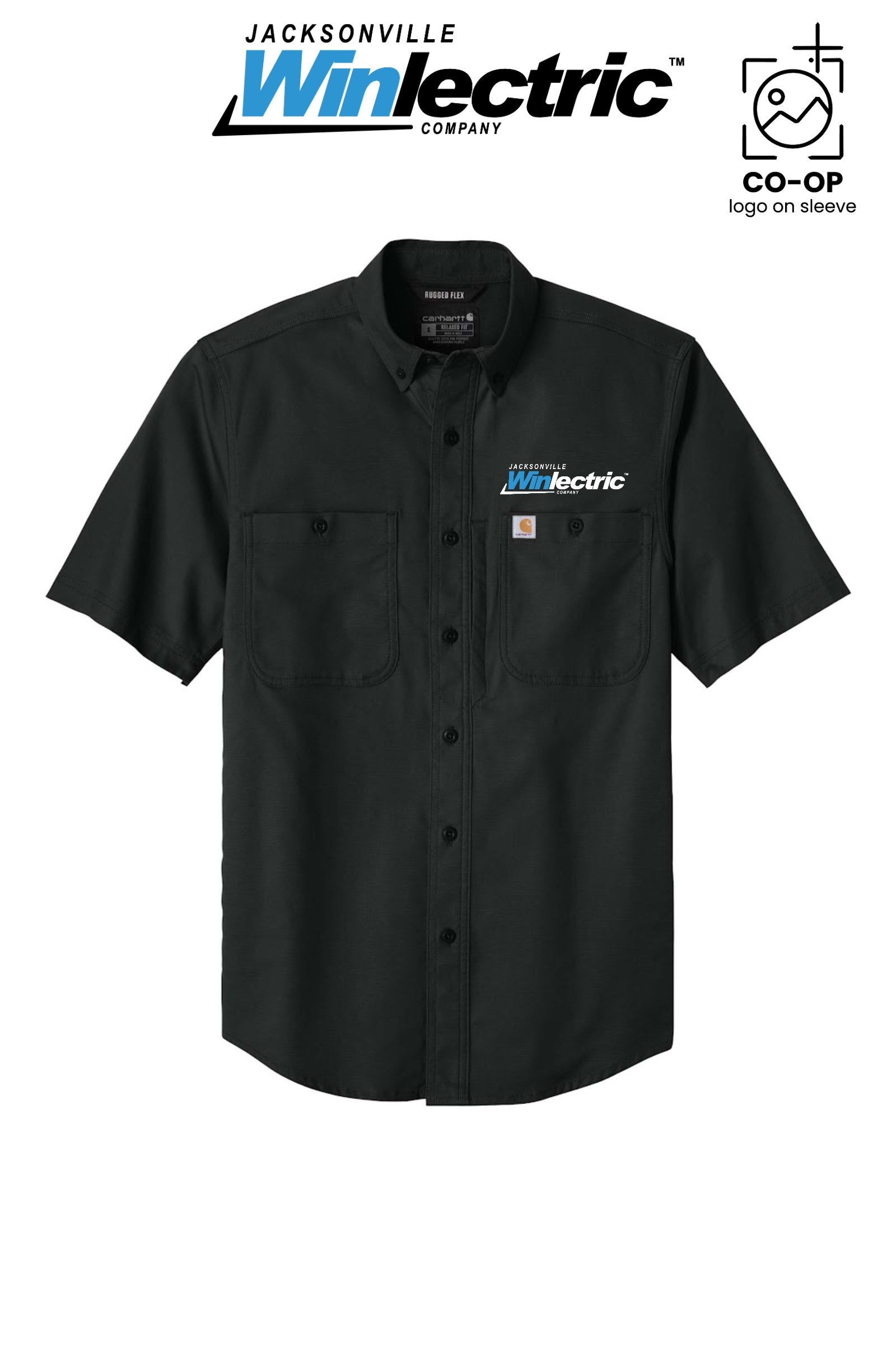 Carhartt® Rugged Professional™ Series Short Sleeve Shirt - Jacksonville Winlectric