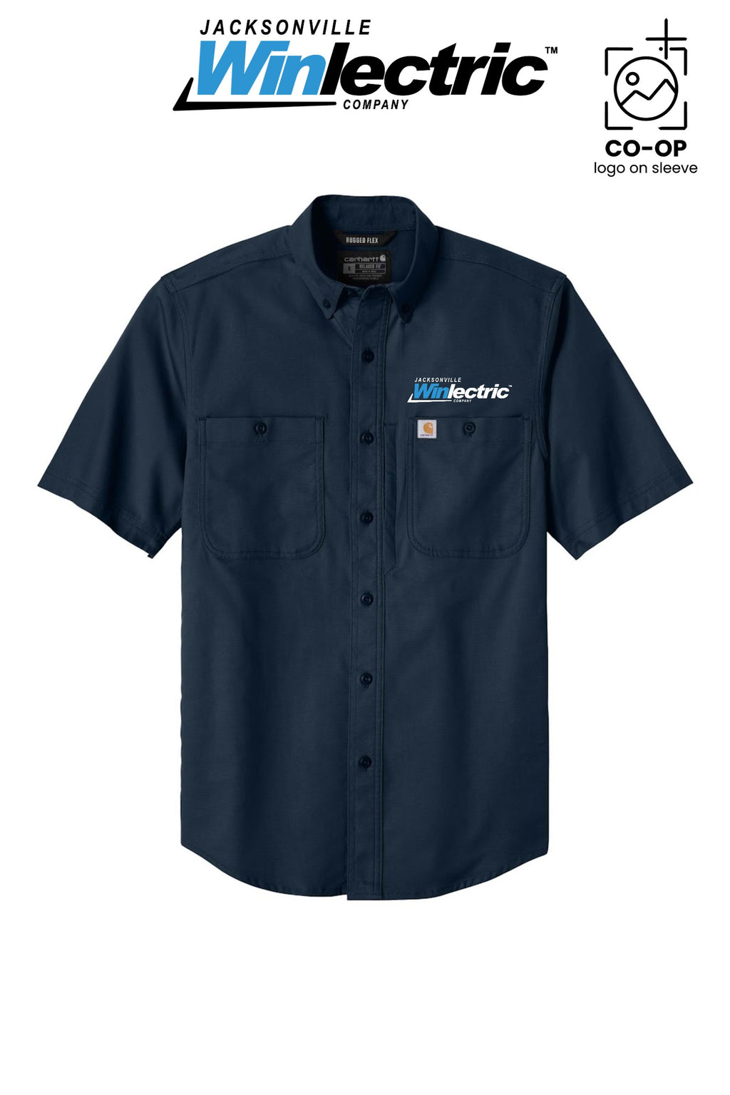 Carhartt® Rugged Professional™ Series Short Sleeve Shirt - Jacksonville Winlectric