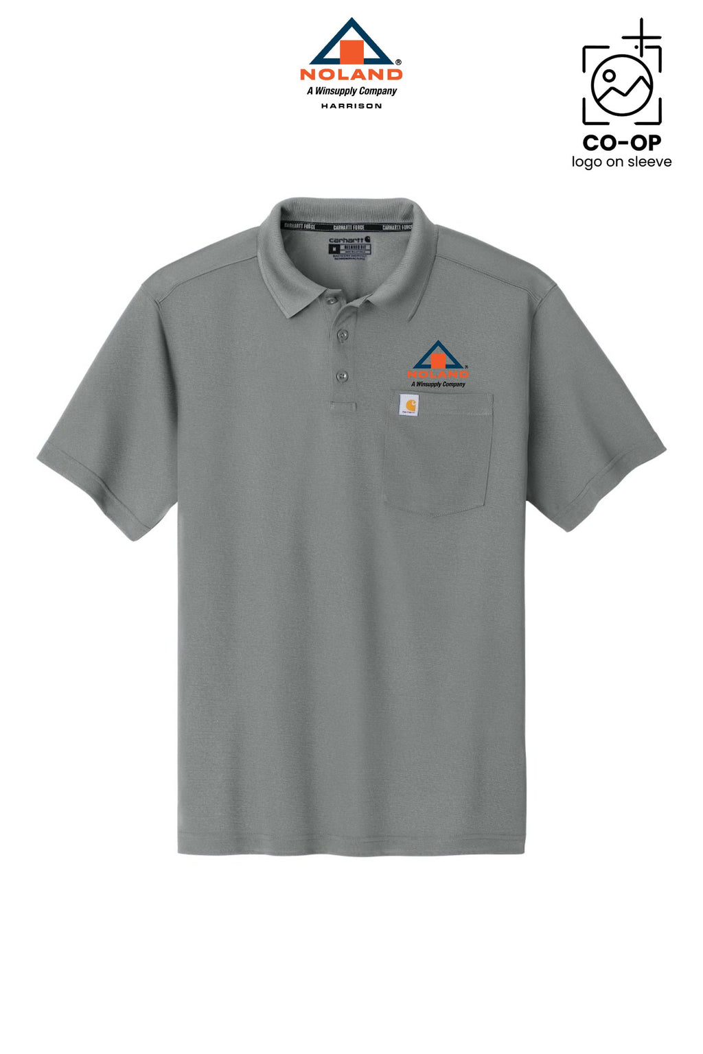 Carhartt Force® Snag-Resistant Pocket Polo - Harrison Noland