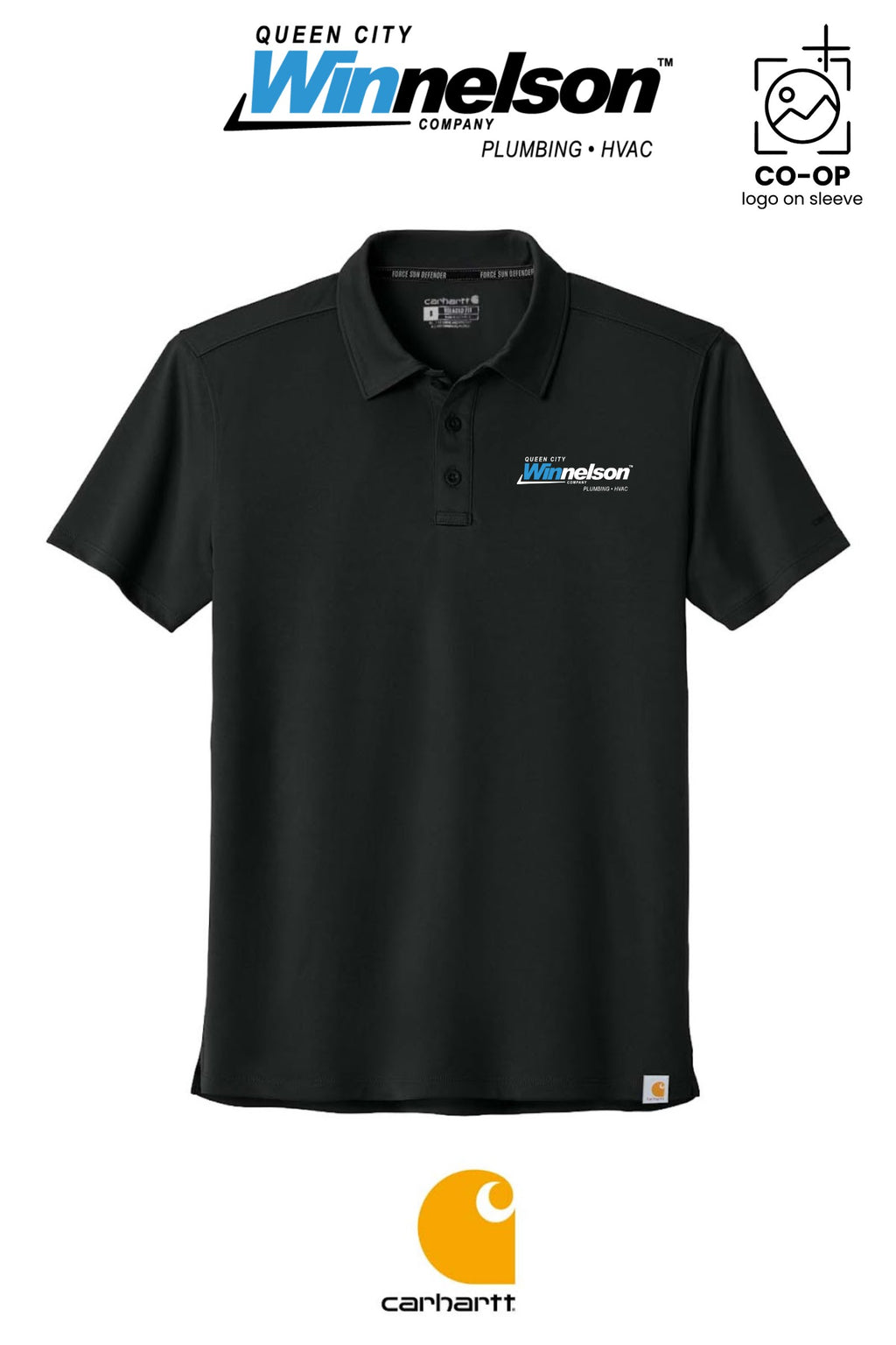 Carhartt Force® Sun Defender™ Polo - Queen City Winnelson
