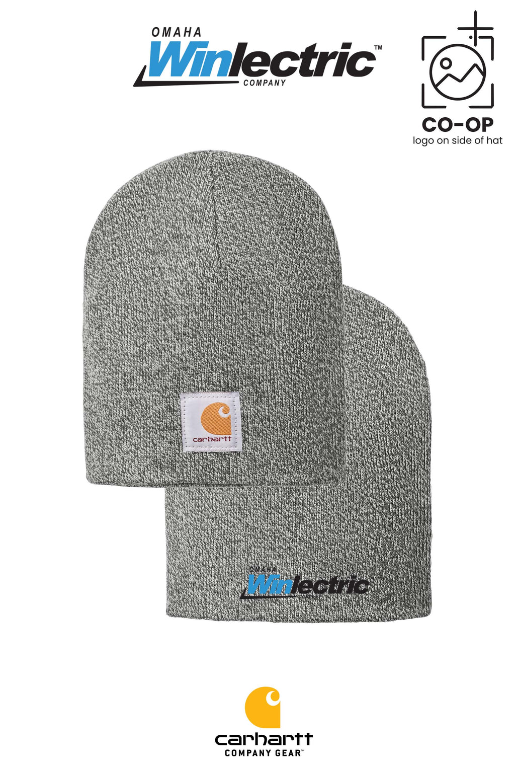 Carhartt® Acrylic Knit Hat - Omaha Winlectric