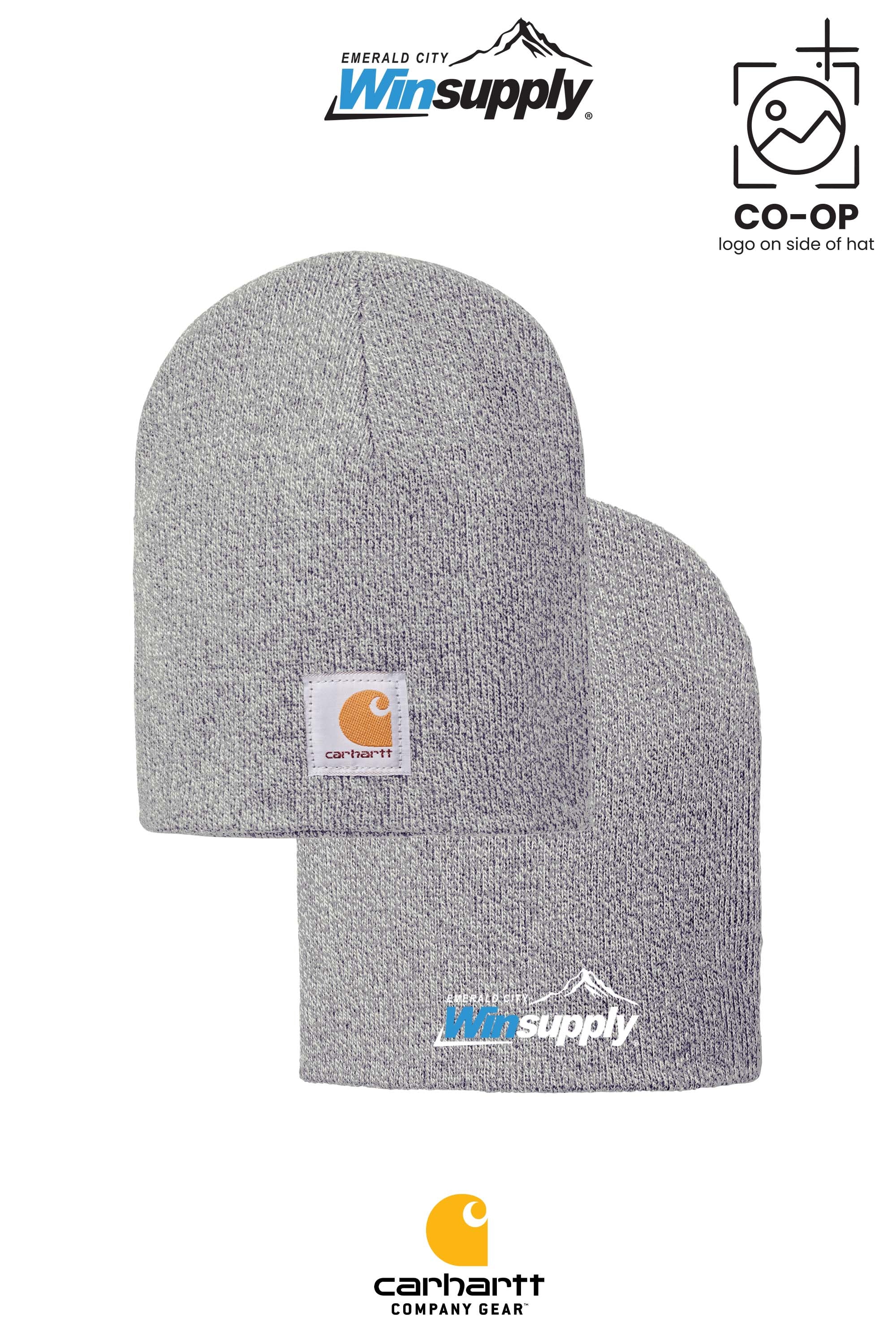 Carhartt® Acrylic Knit Hat - Winsupply Emerald City