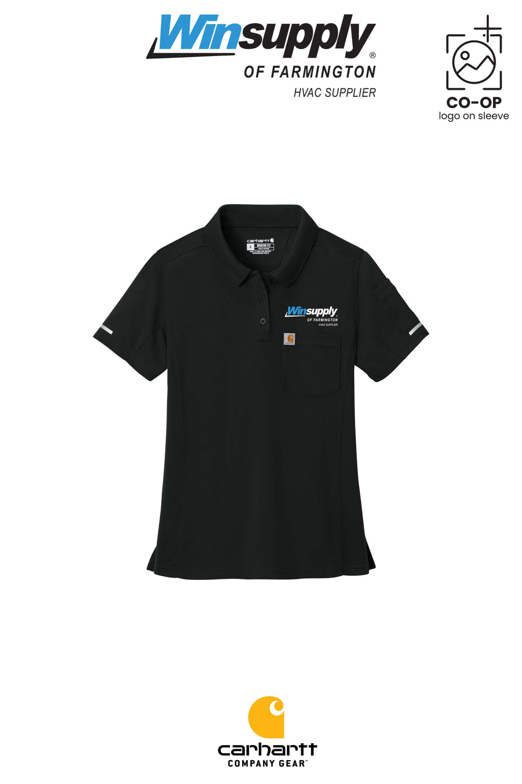 Carhartt® Women’s FLD & RSCU Polo - Winsupply of Farmington