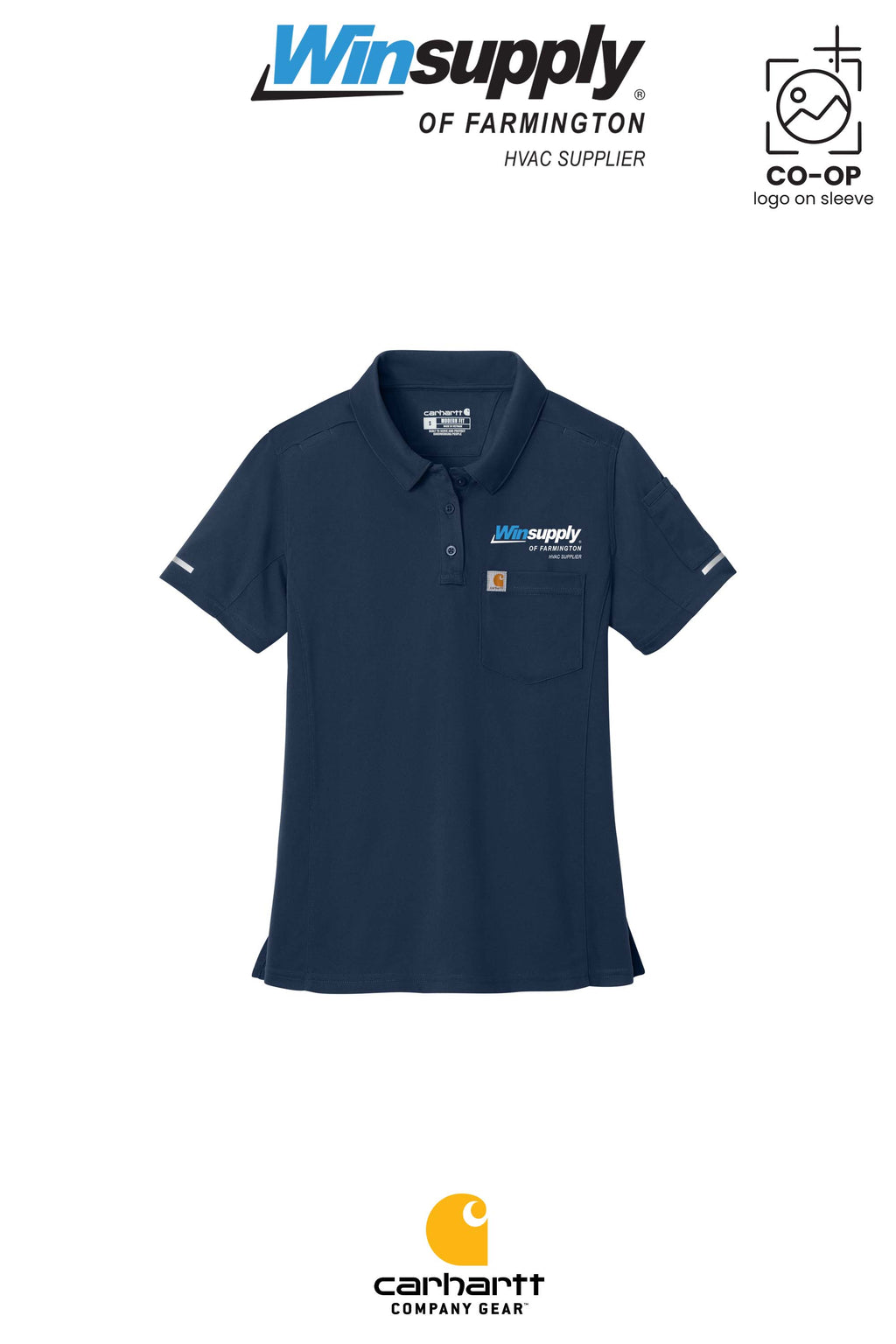 Carhartt® Women’s FLD & RSCU Polo - Winsupply of Farmington