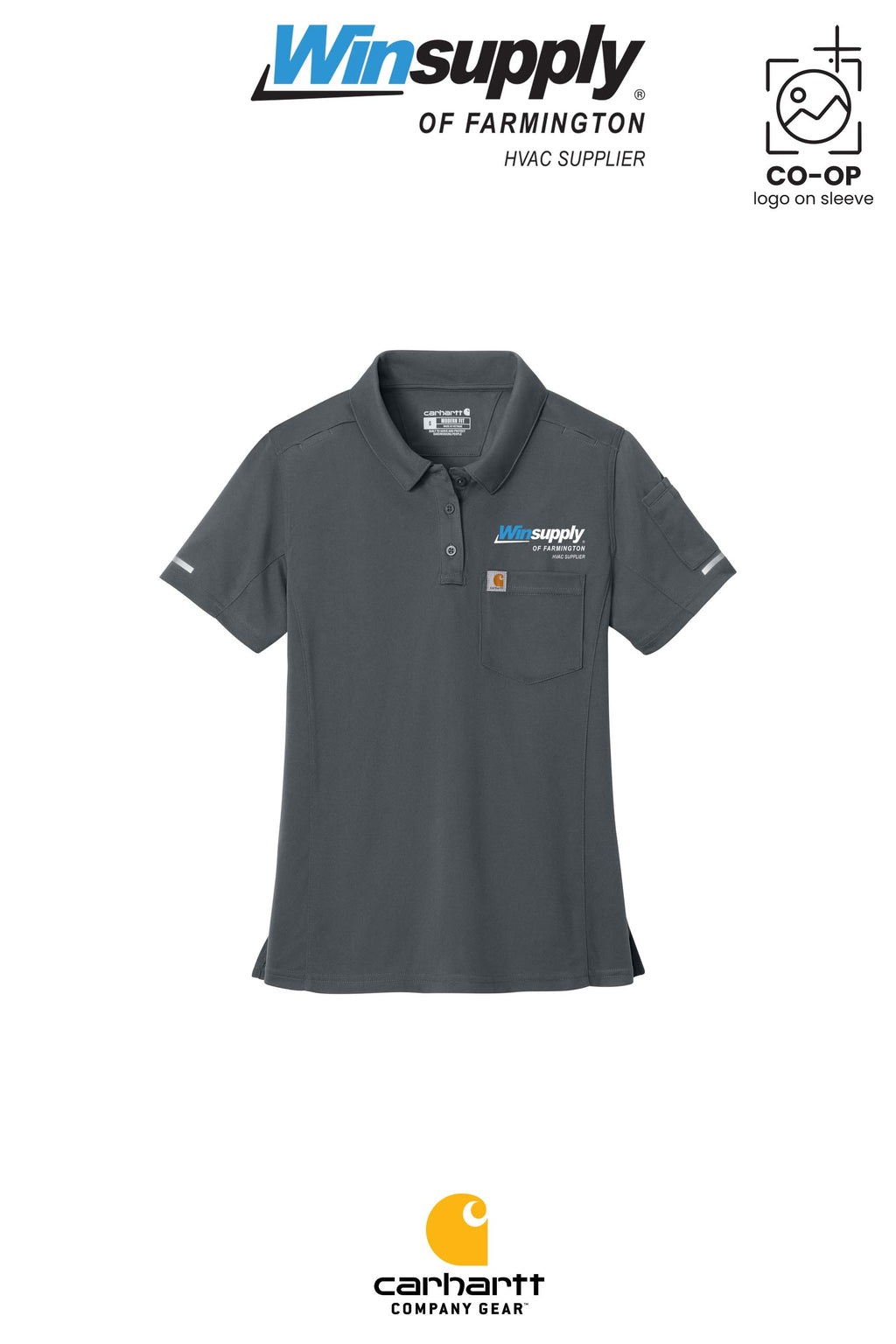 Carhartt® Women’s FLD & RSCU Polo - Winsupply of Farmington