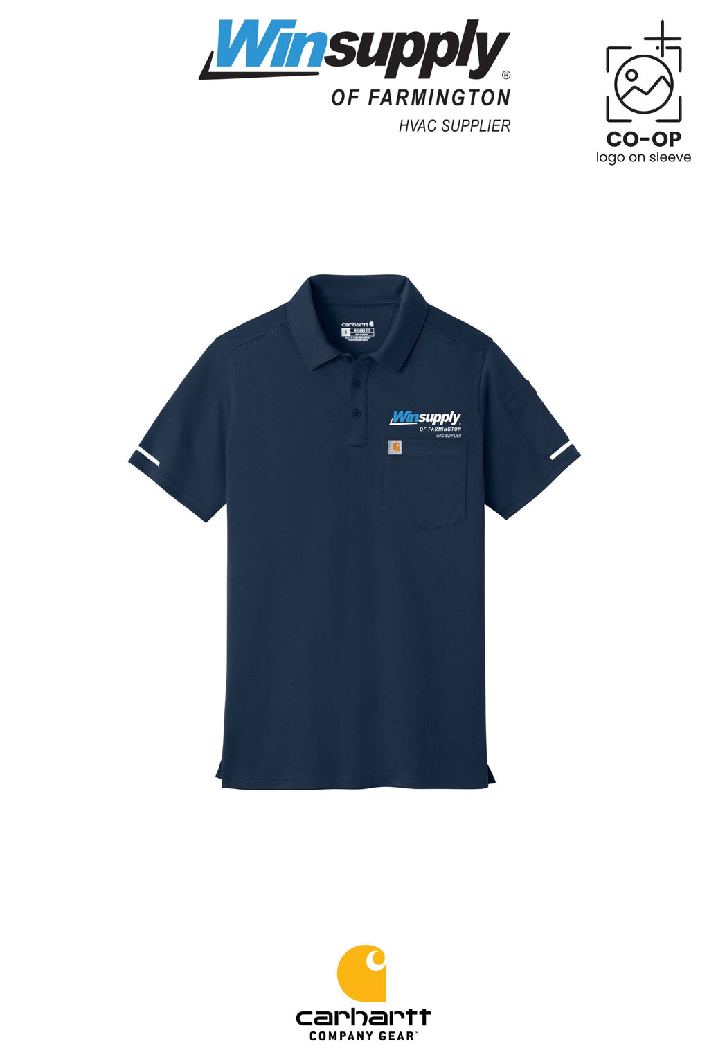 Carhartt® FLD & RSCU Polo - Winsupply of Farmington