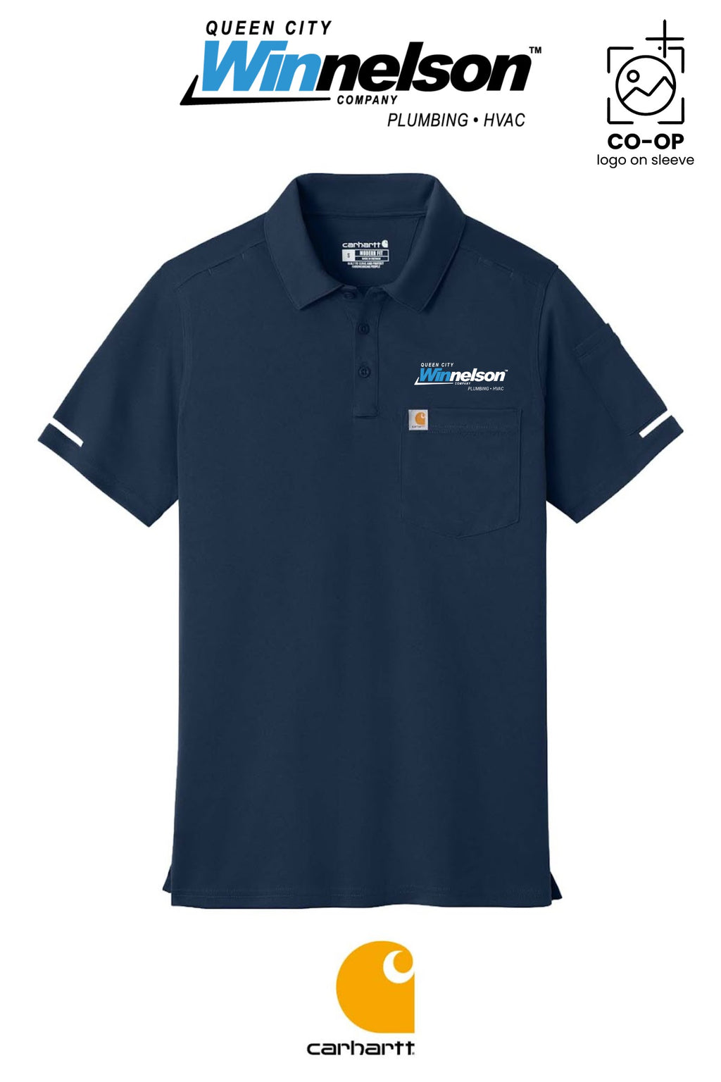 Carhartt® FLD & RSCU Polo - Queen City Winnelson