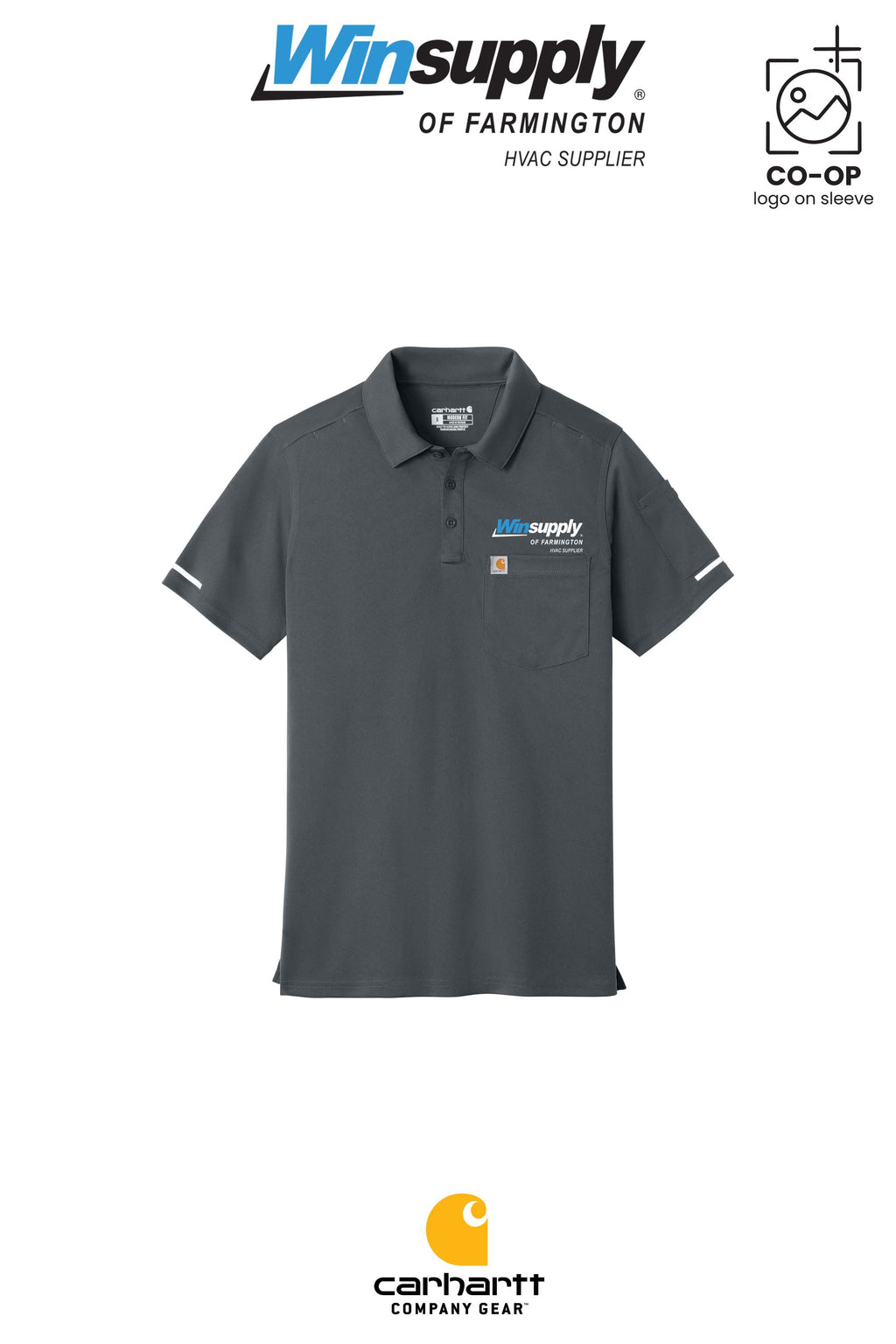 Carhartt® FLD & RSCU Polo - Winsupply of Farmington