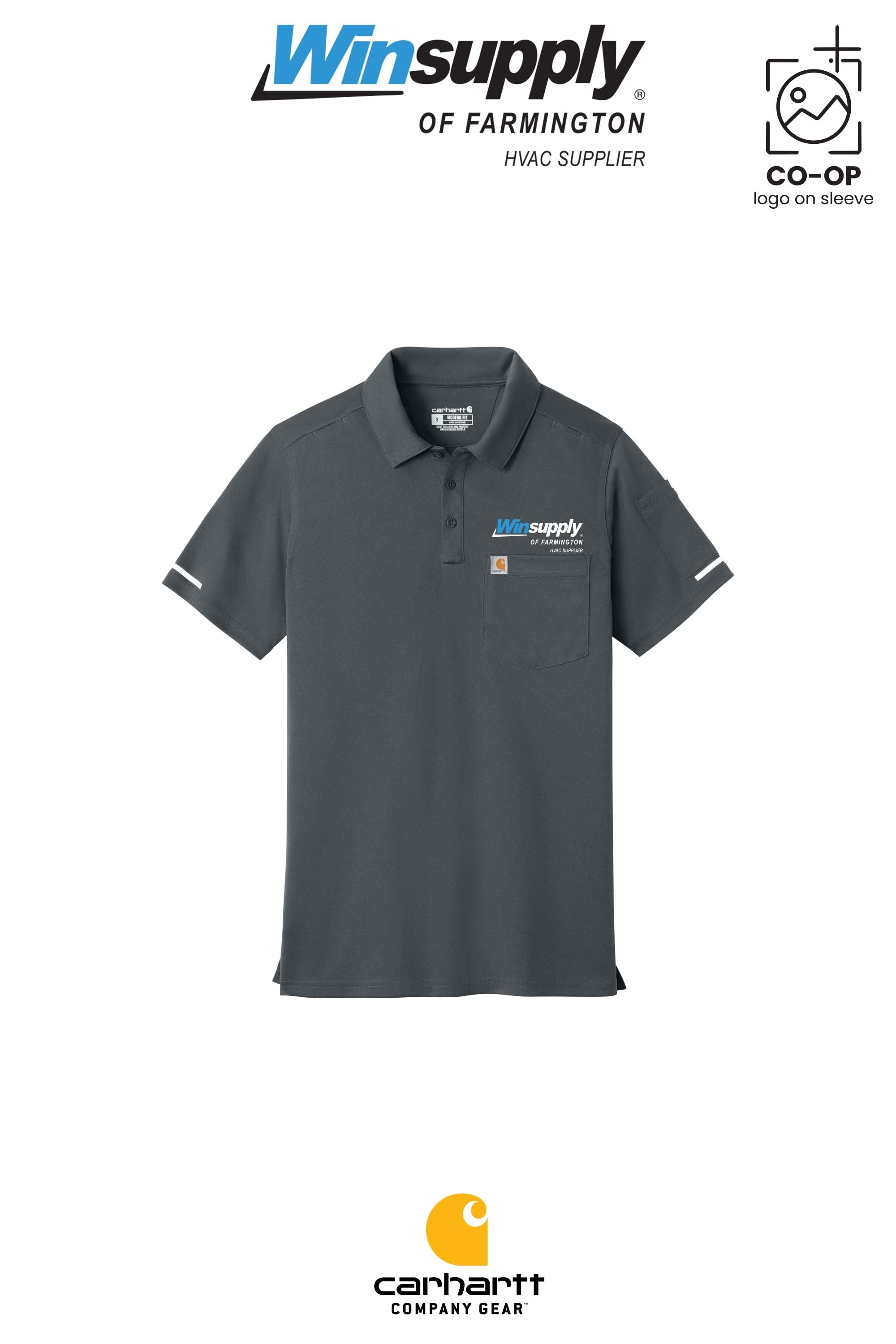 Carhartt® FLD & RSCU Polo - Winsupply of Farmington