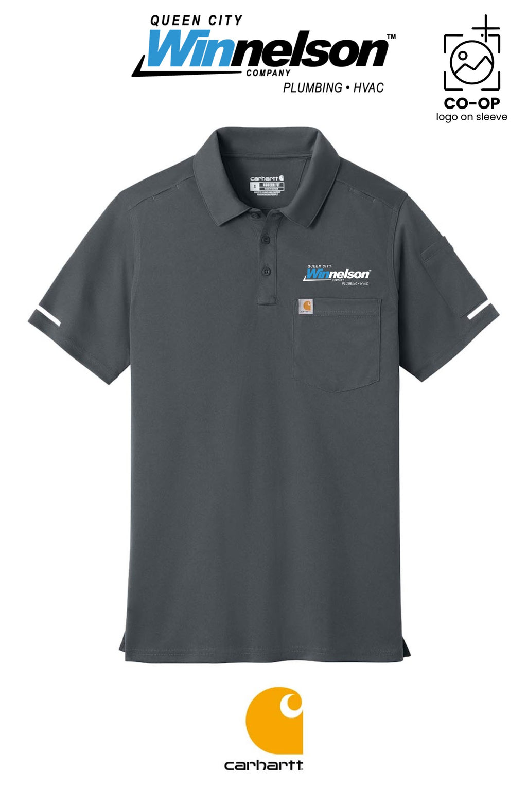 Carhartt® FLD & RSCU Polo - Queen City Winnelson