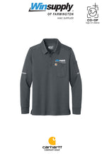 Carhartt® FLD & RSCU Long Sleeve Polo - Winsupply of Farmington