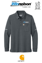 Carhartt® FLD & RSCU Long Sleeve Polo - Queen City Winnelson