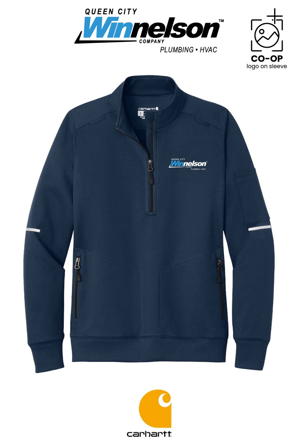 Carhartt® Women’s FLD & RSCU 1/2-Zip Mid-Layer - Queen City Winnelson