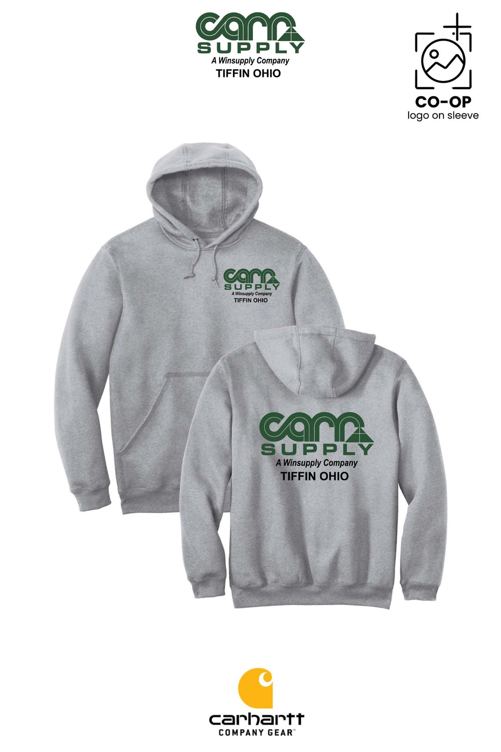 Carhartt® Midweight Hooded Sweatshirt - Carr Supply - Tiffin