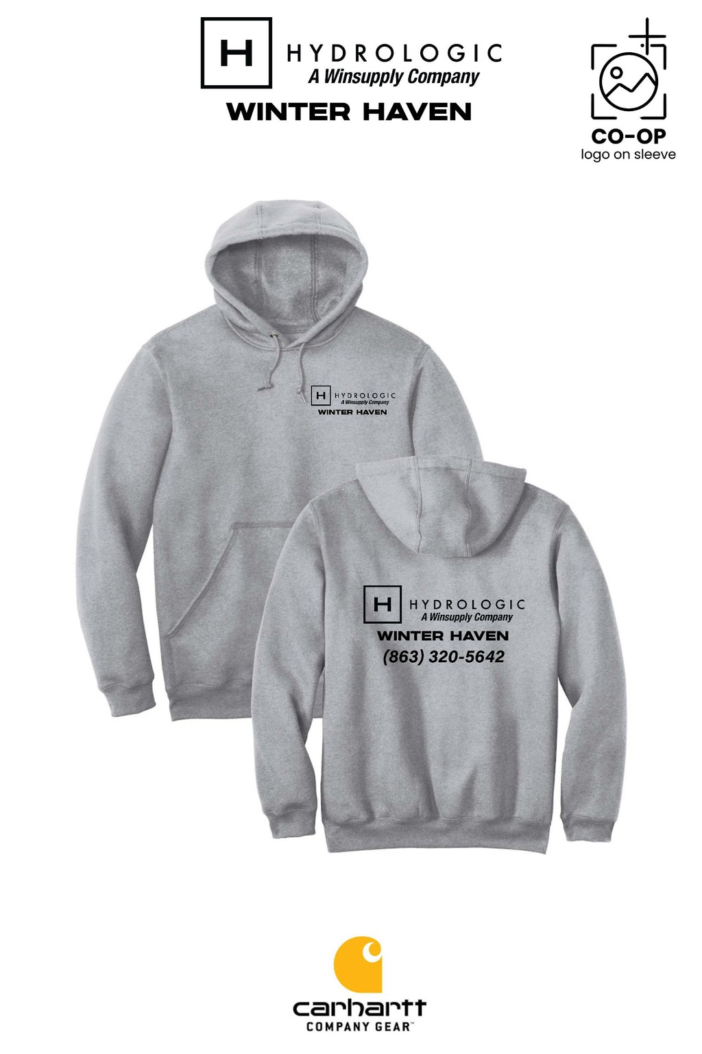 Carhartt® Midweight Hooded Sweatshirt - Winsupply of Winter Haven