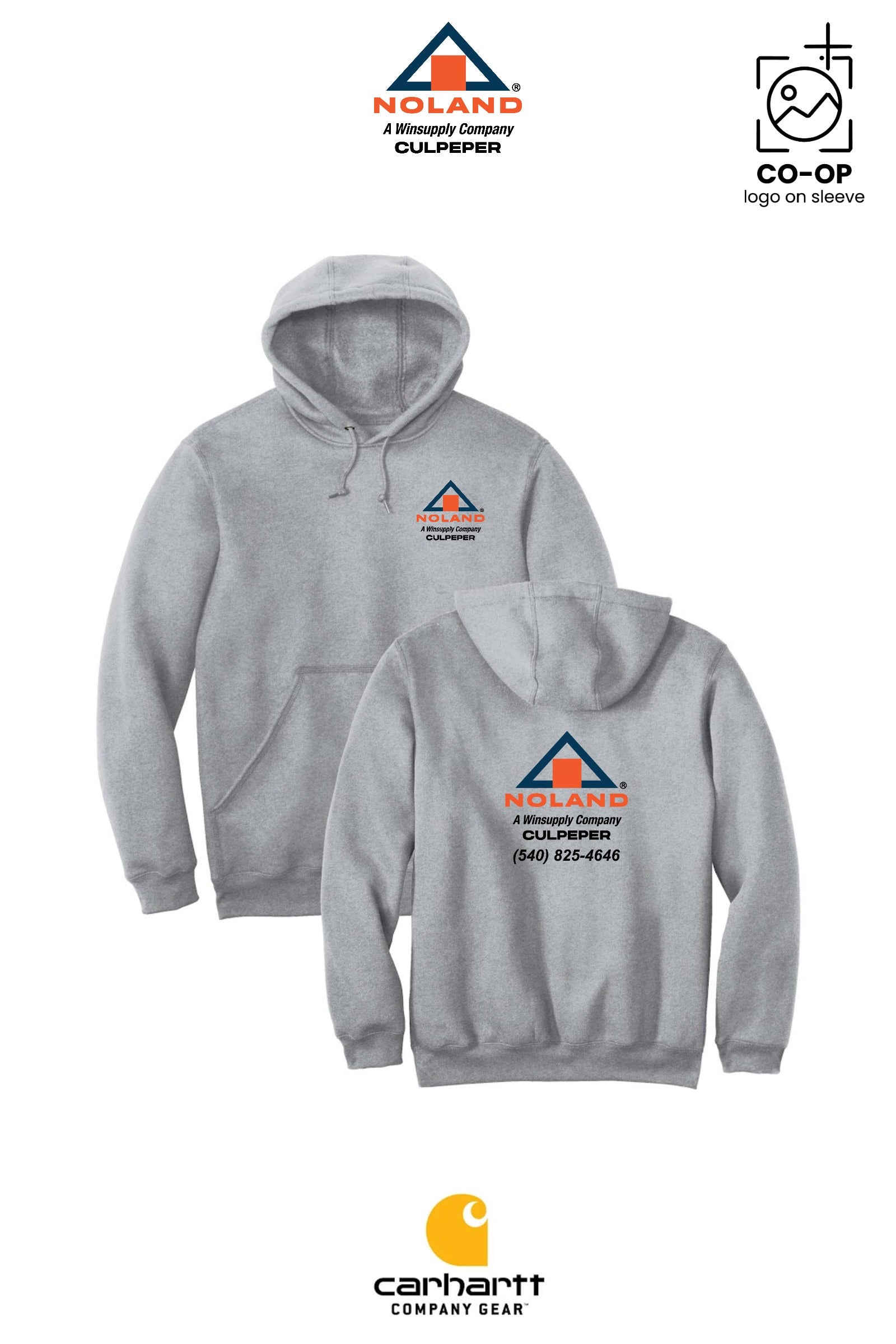 Carhartt® Midweight Hooded Sweatshirt - Culpeper Noland