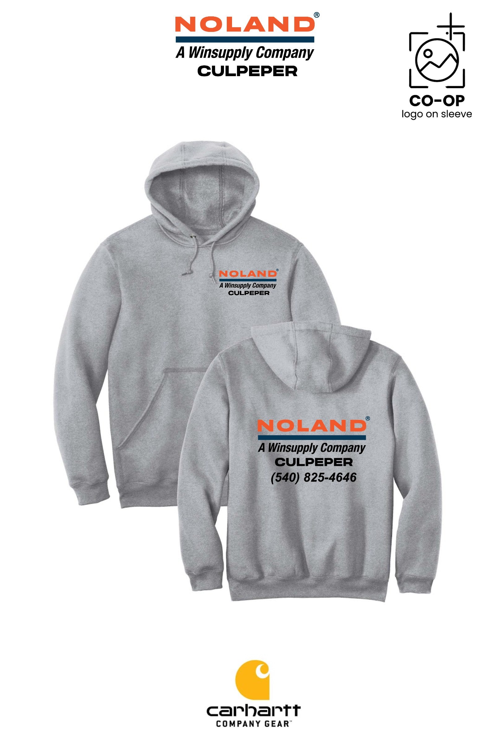 Carhartt® Midweight Hooded Sweatshirt - Culpeper Noland
