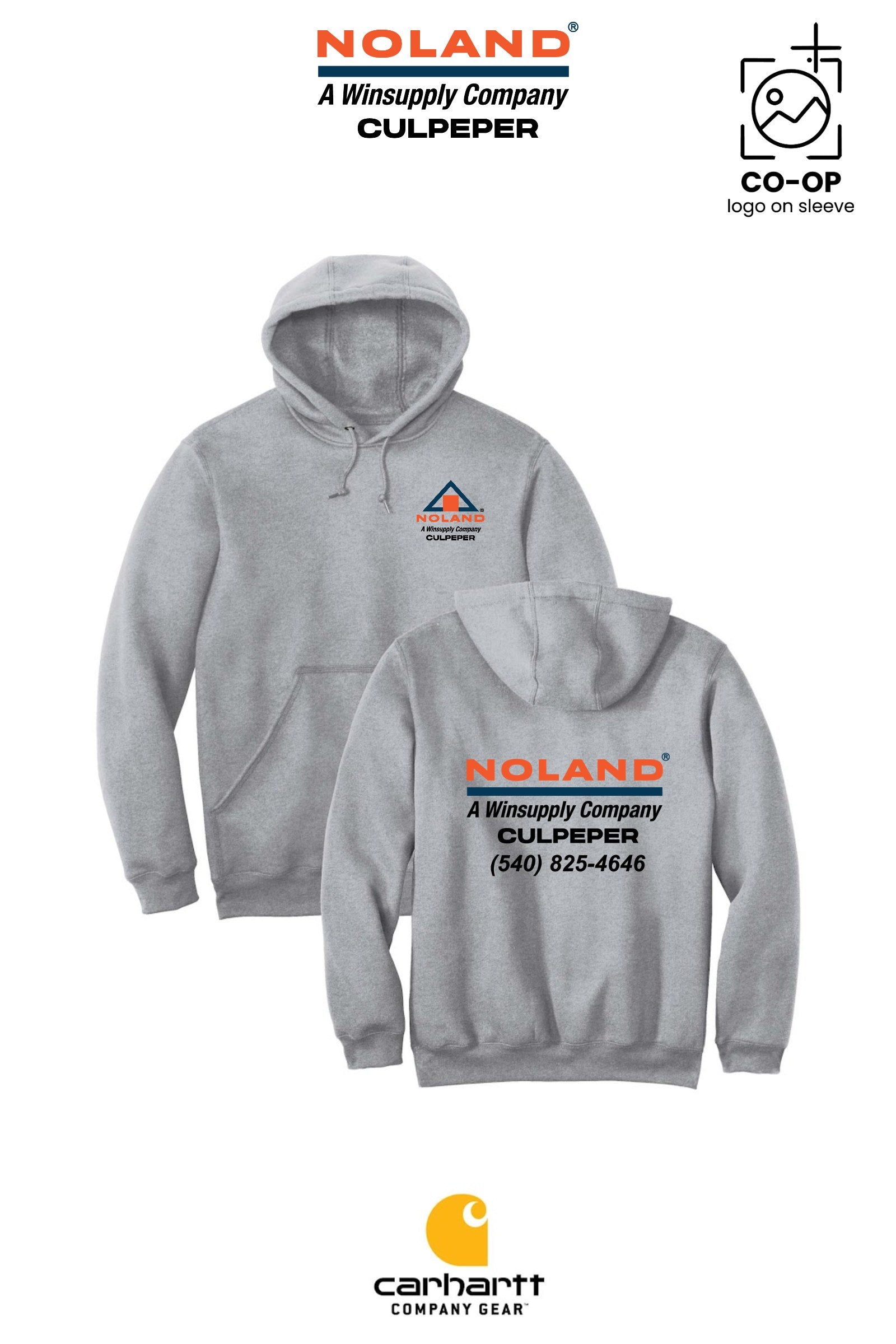 Carhartt® Midweight Hooded Sweatshirt - Culpeper Noland
