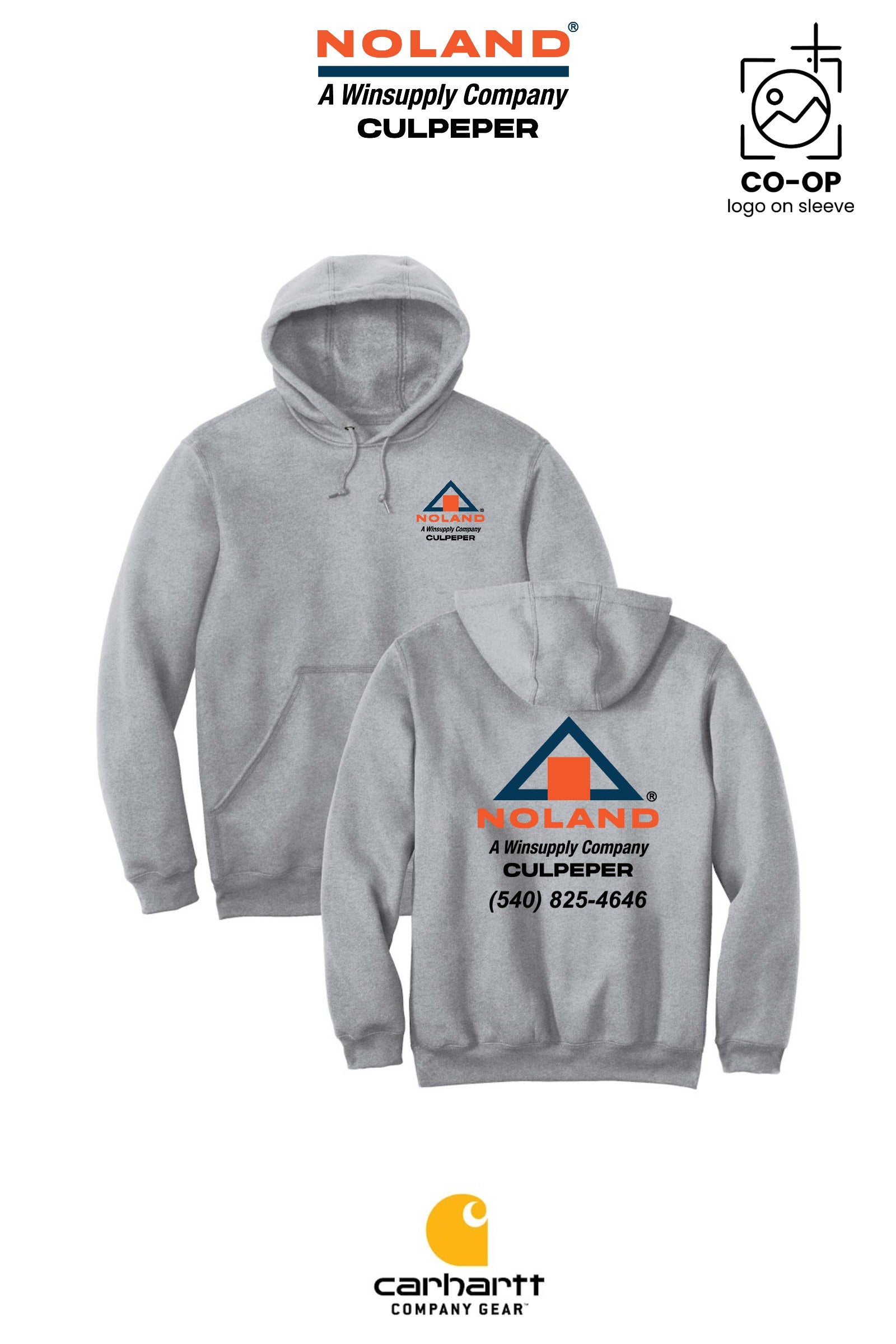 Carhartt® Midweight Hooded Sweatshirt - Culpeper Noland