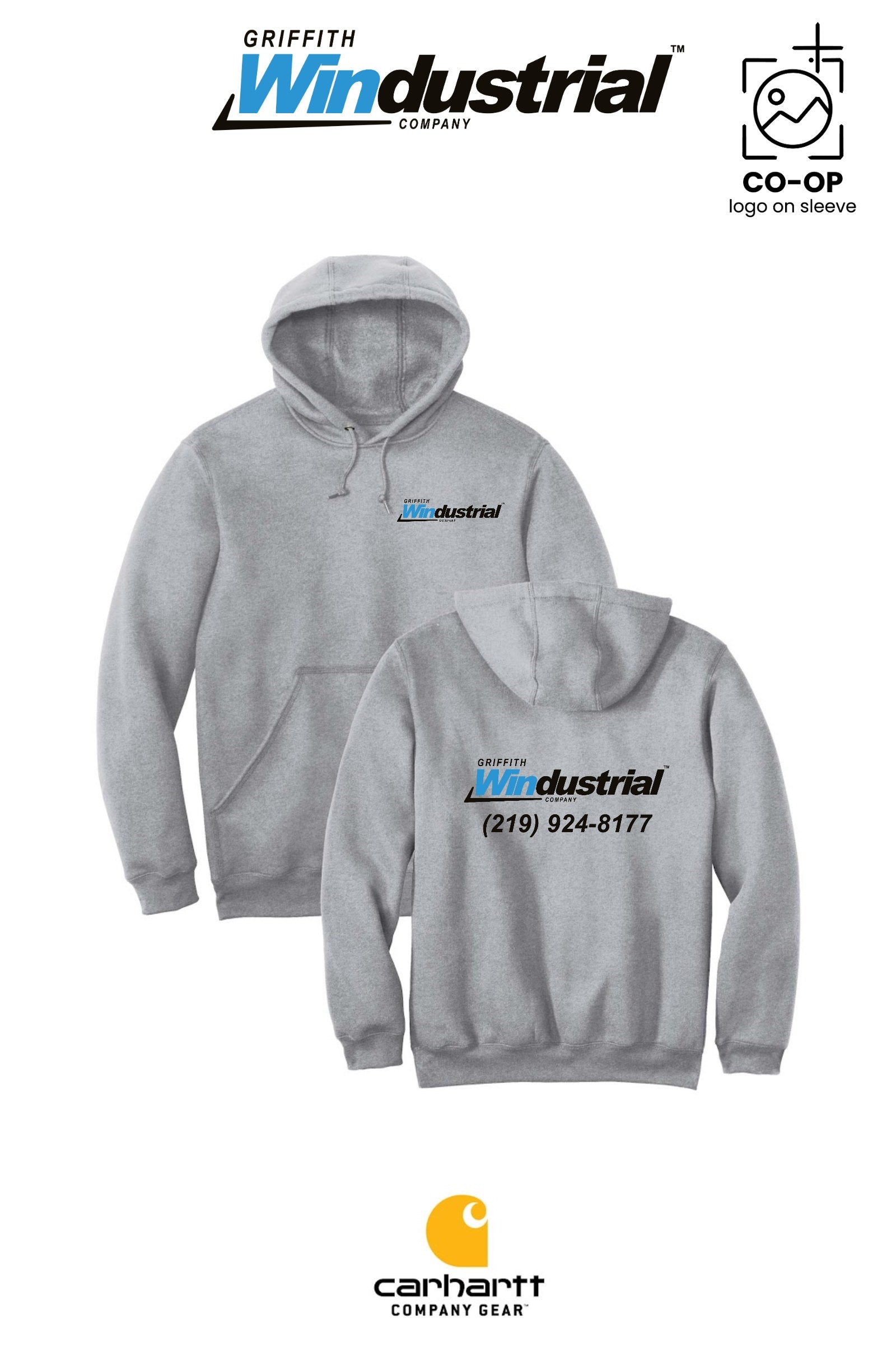 Carhartt® Midweight Hooded Sweatshirt - Griffith Windustrial