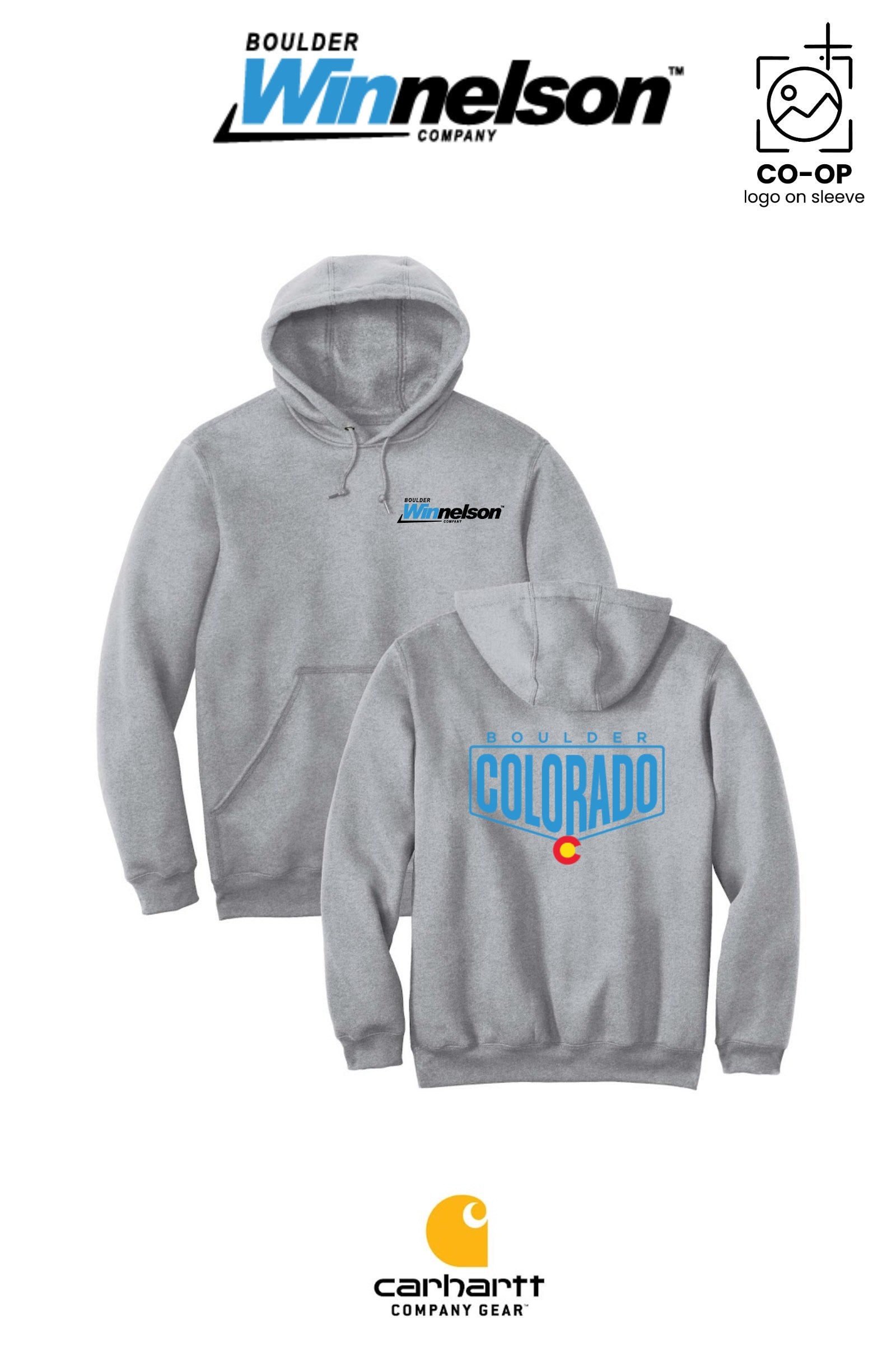 Carhartt® Midweight Hooded Sweatshirt - Boulder Winnelson
