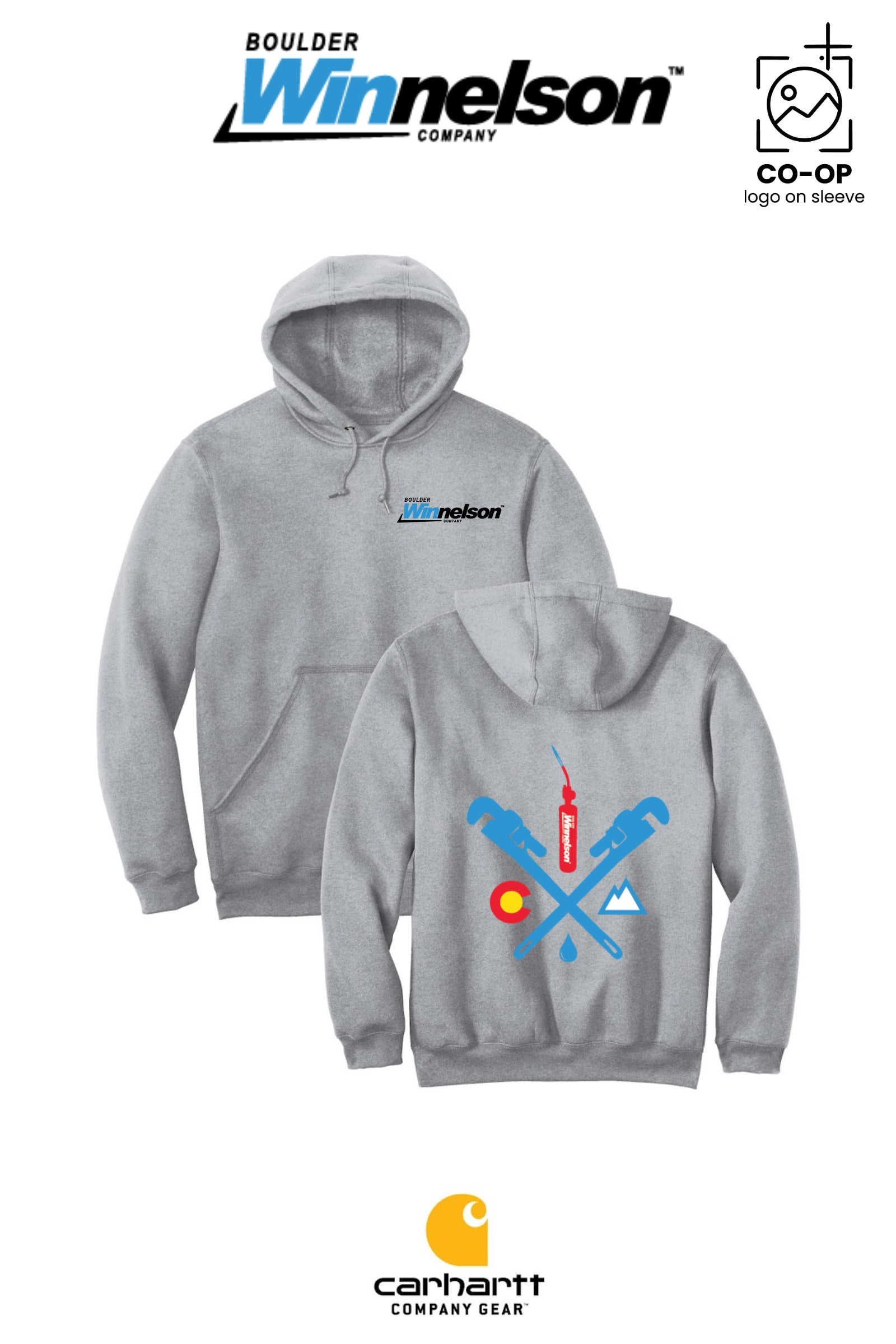 Carhartt® Midweight Hooded Sweatshirt - Boulder Winnelson