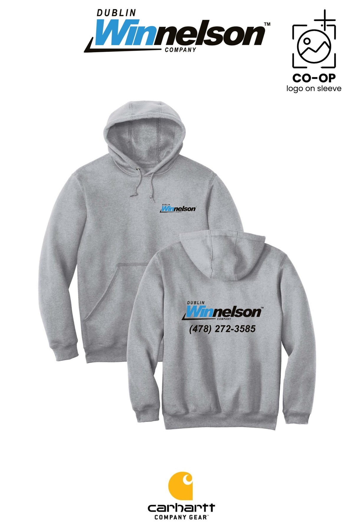 Carhartt® Midweight Hooded Sweatshirt - Dublin Winnelson