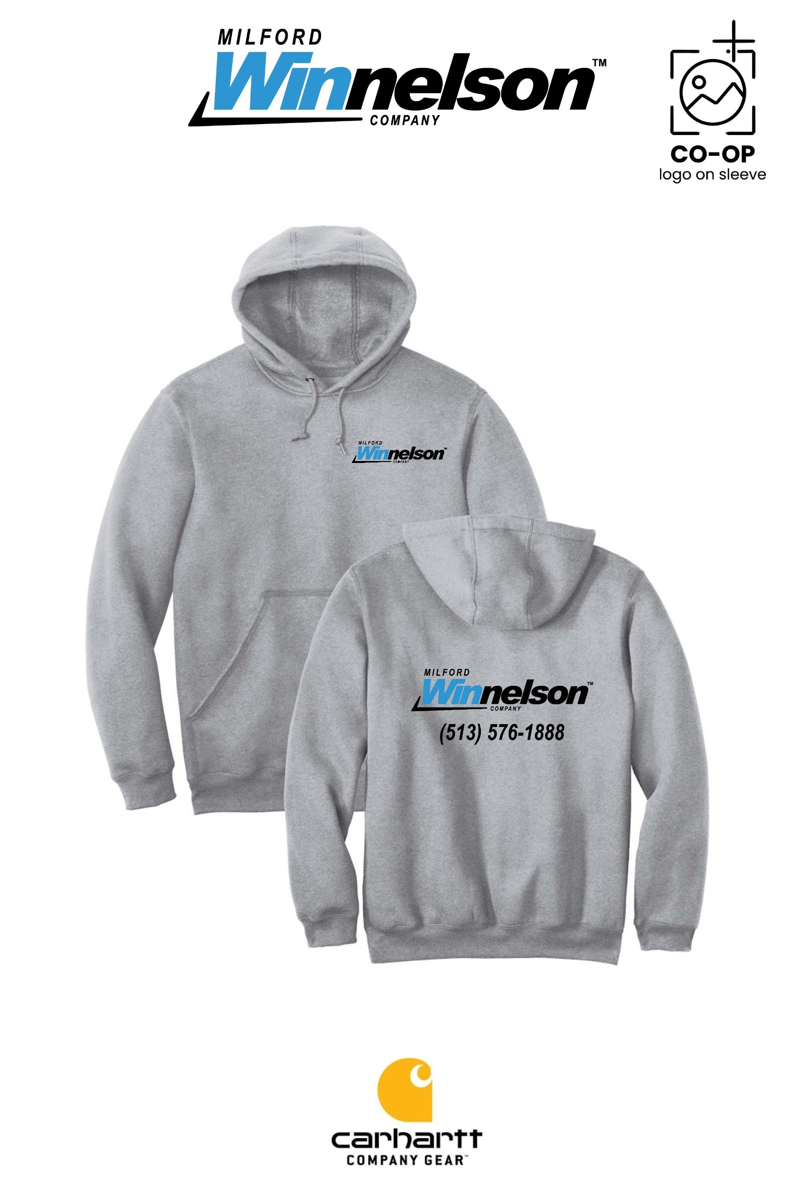Carhartt® Midweight Hooded Sweatshirt - Milford Winnelson