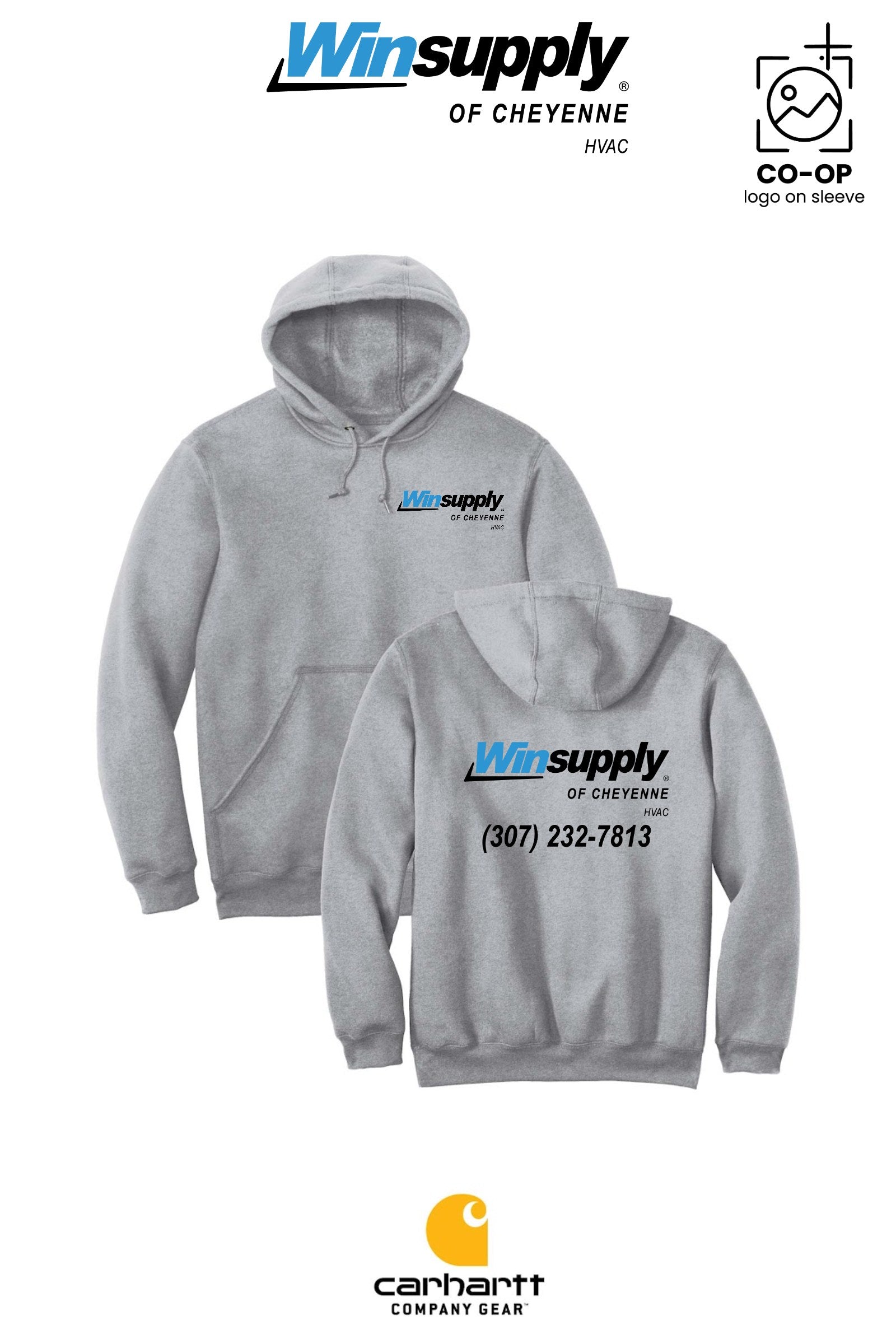 Carhartt® Midweight Hooded Sweatshirt - Winsupply of Cheyenne