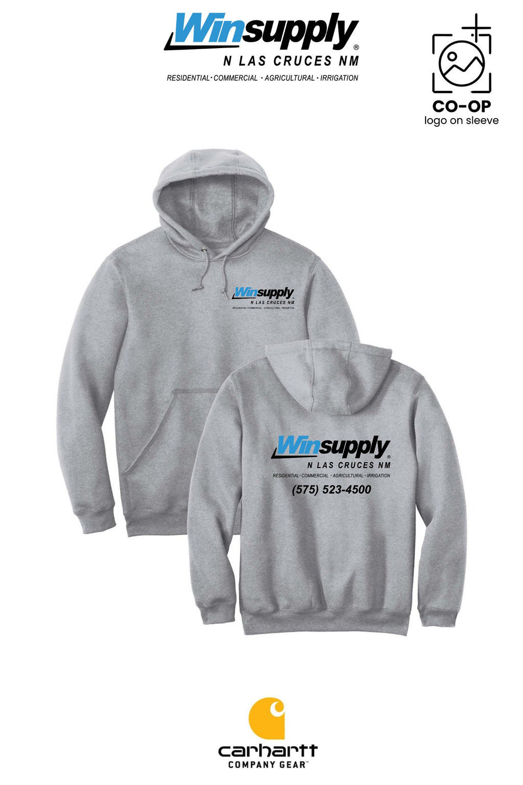 Carhartt® Midweight Hooded Sweatshirt - Winsupply N Las Cruces NM