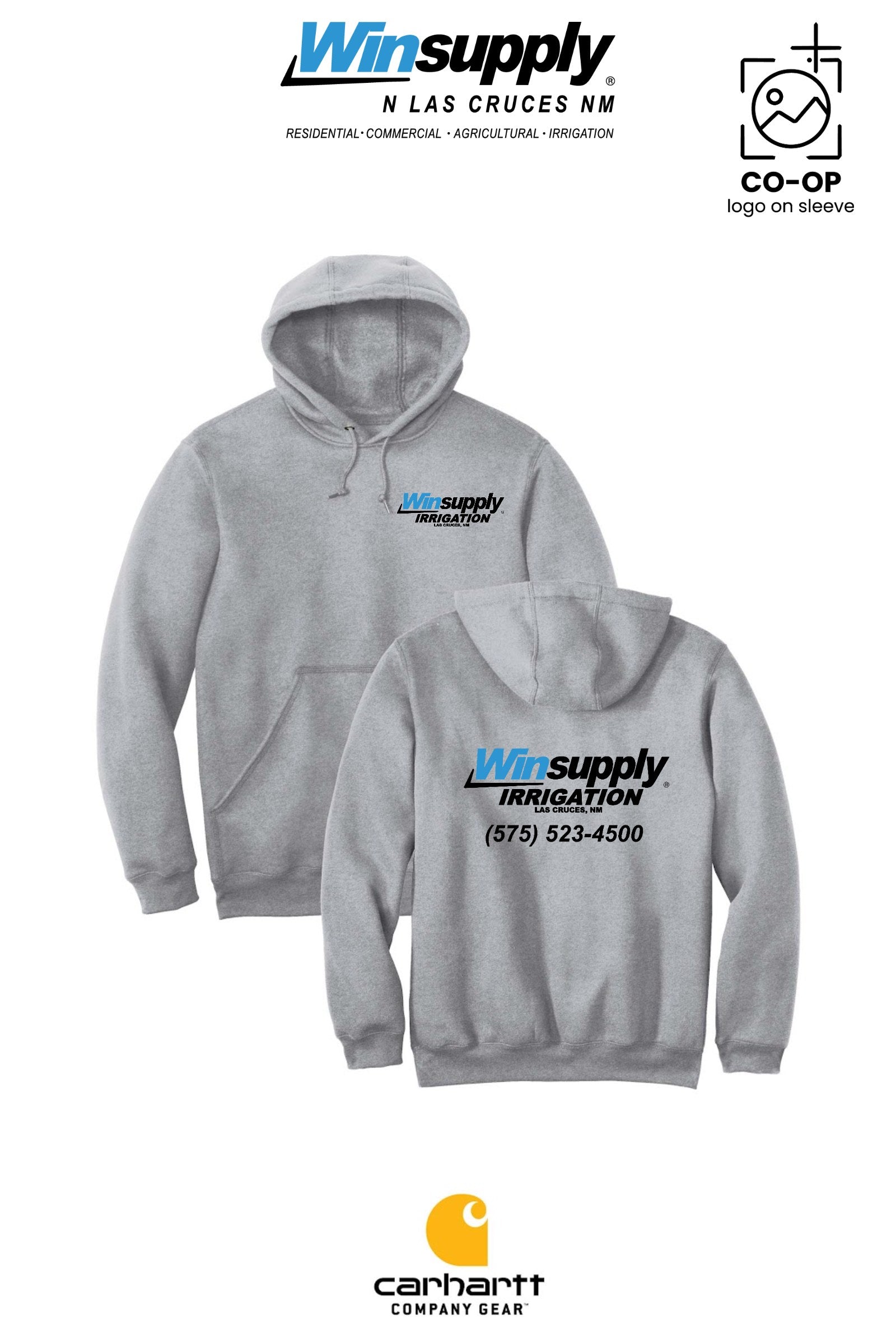 Carhartt® Midweight Hooded Sweatshirt - Winsupply N Las Cruces NM