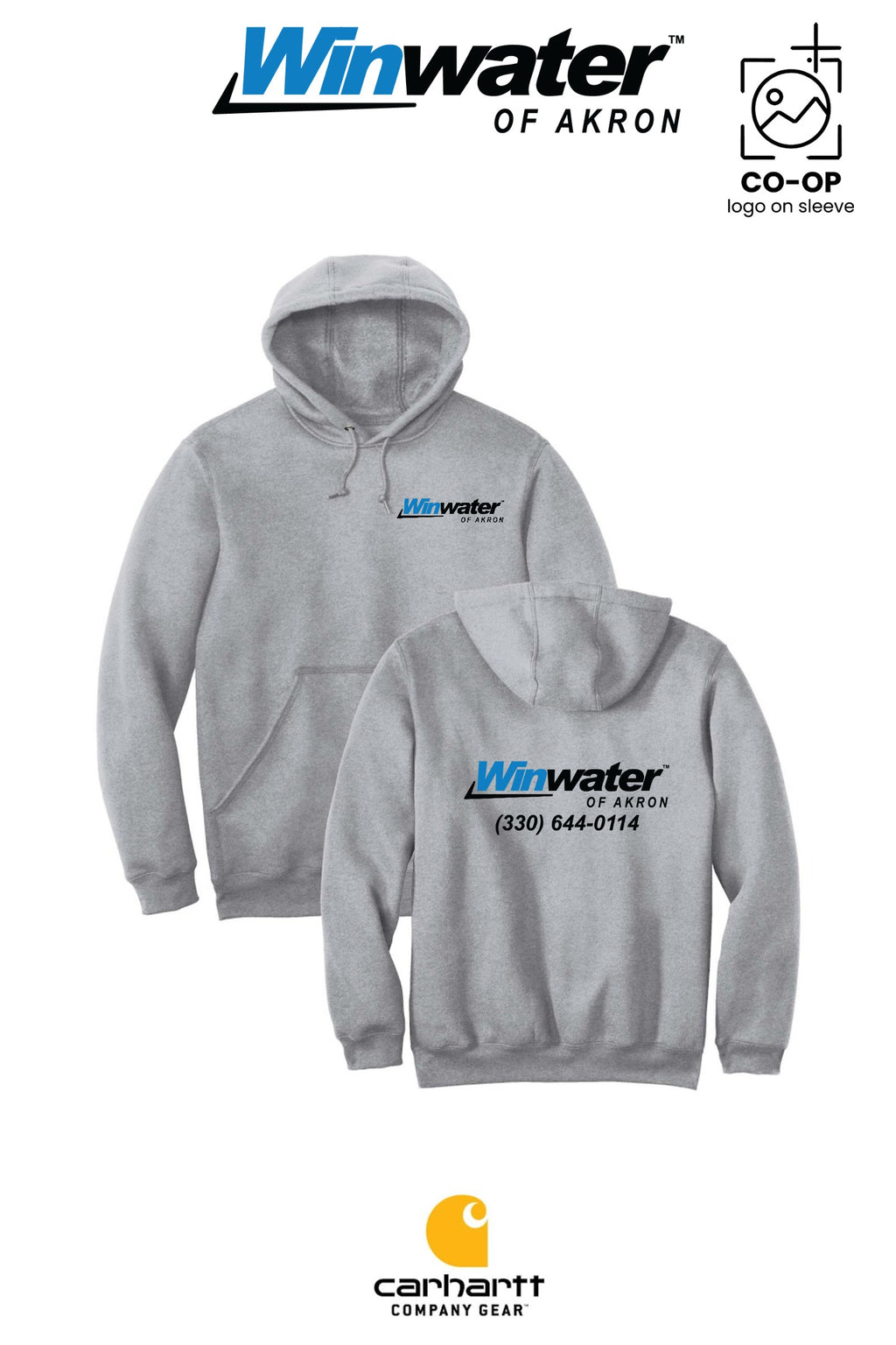 Carhartt® Midweight Hooded Sweatshirt - Winwater of Akron