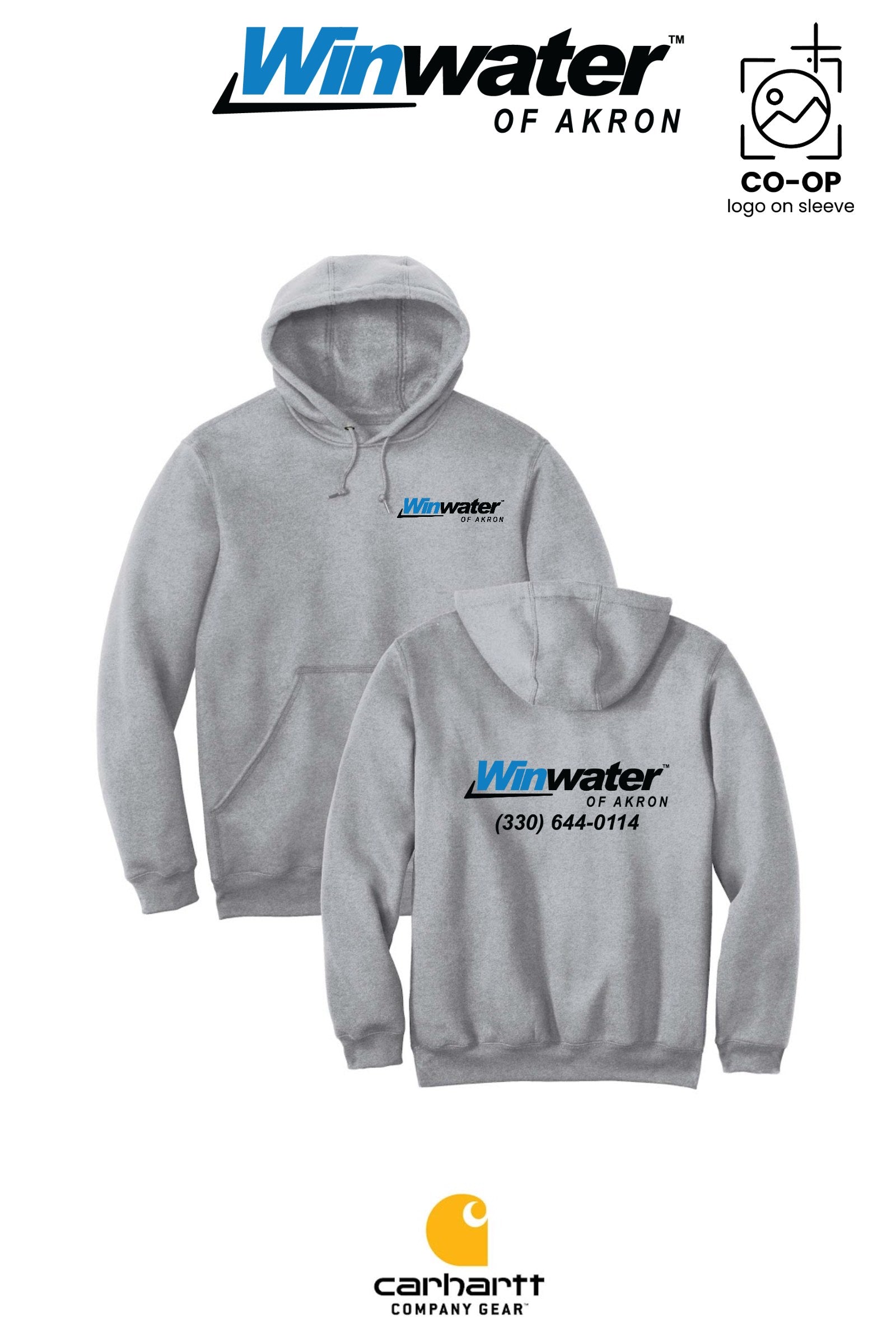 Carhartt® Midweight Hooded Sweatshirt - Winwater of Akron