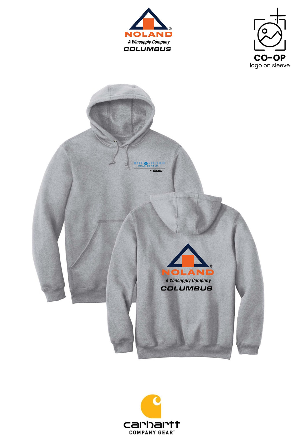 Carhartt® Midweight Hooded Sweatshirt - Columbus Noland