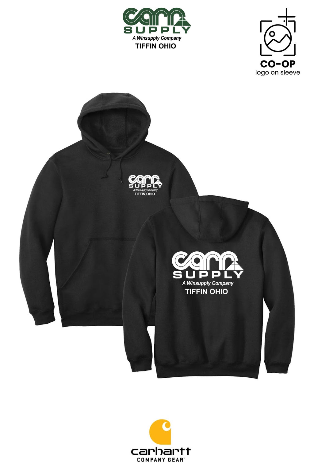 Carhartt® Midweight Hooded Sweatshirt - Carr Supply - Tiffin