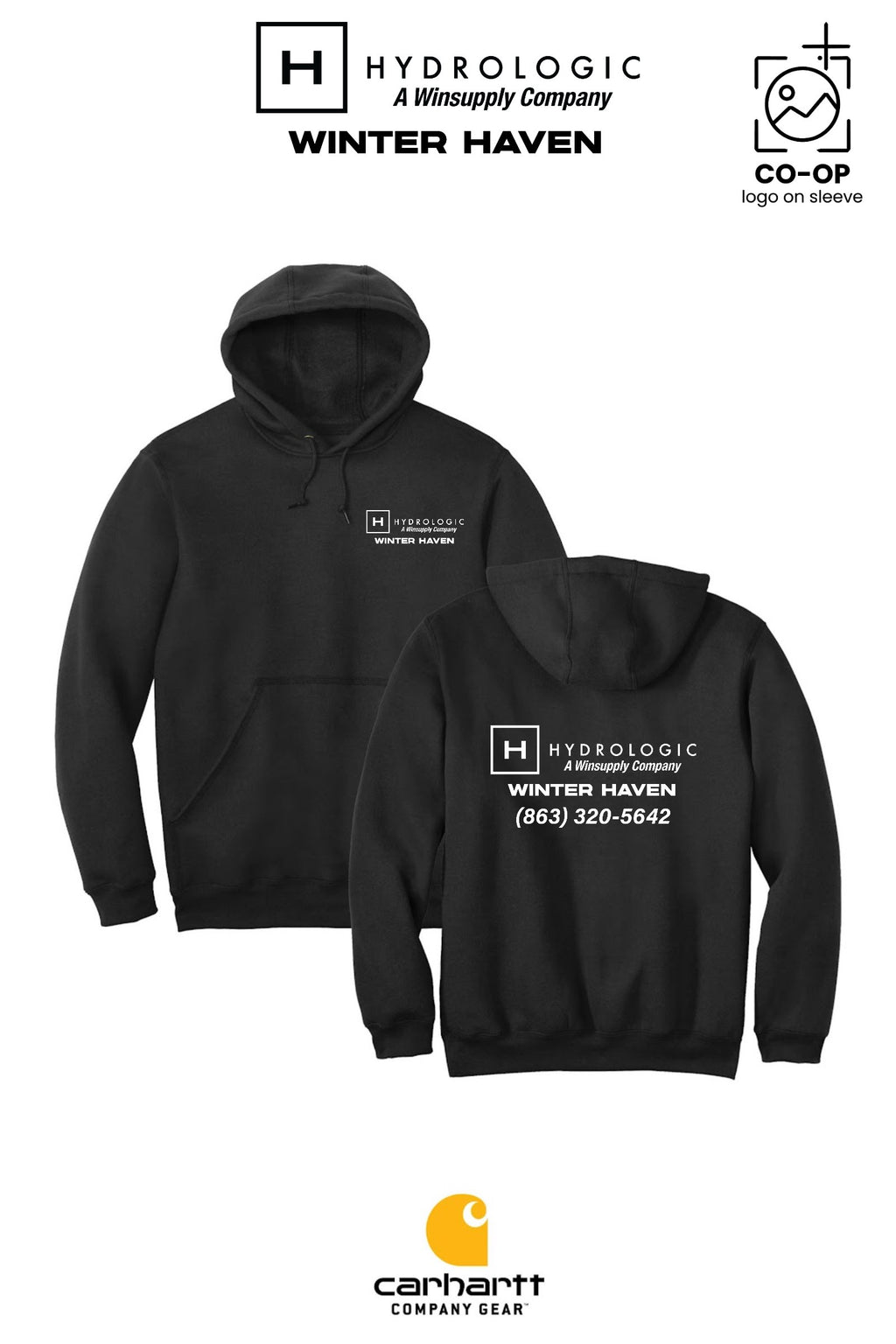 Carhartt® Midweight Hooded Sweatshirt - Winsupply of Winter Haven
