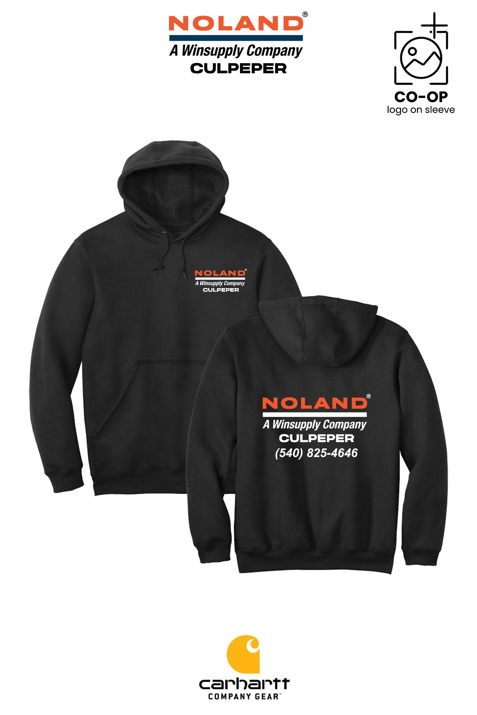 Carhartt® Midweight Hooded Sweatshirt - Culpeper Noland